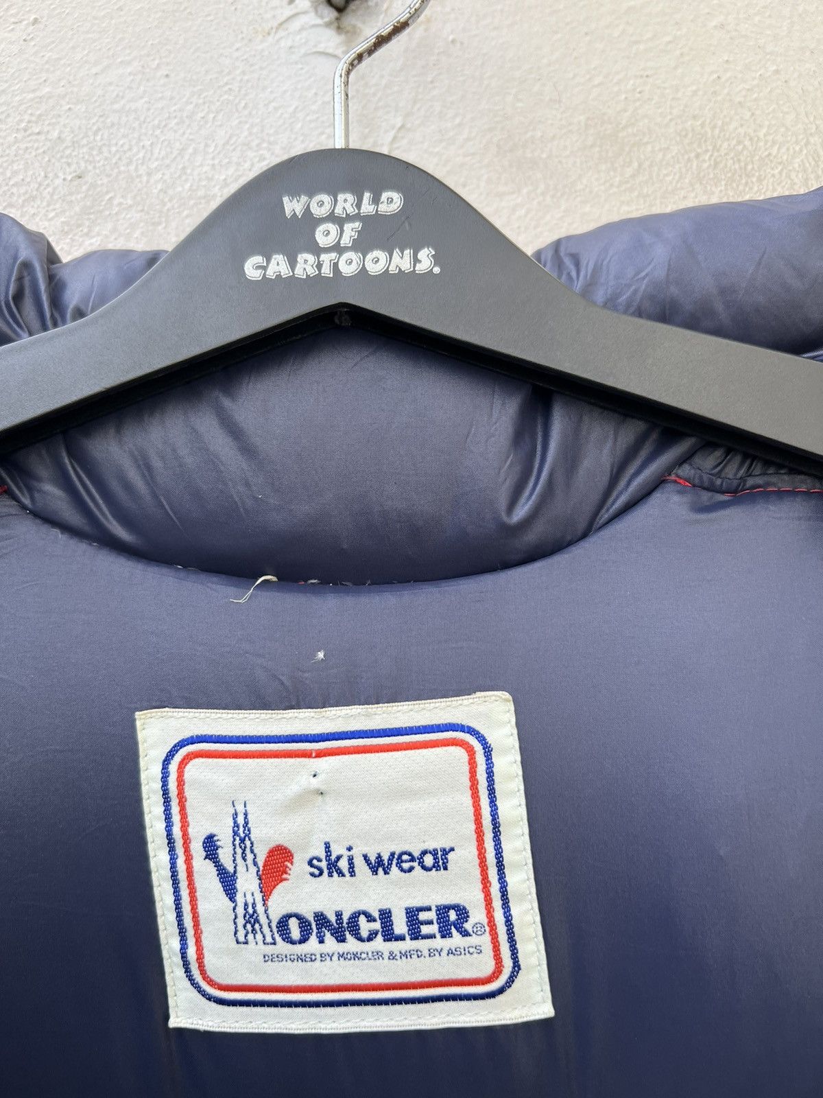 Asics Vintage 80s Moncler X Asics Japan Red Puffer Down Jacket Size US S / EU 44-46 / 1 - 16 Thumbnail