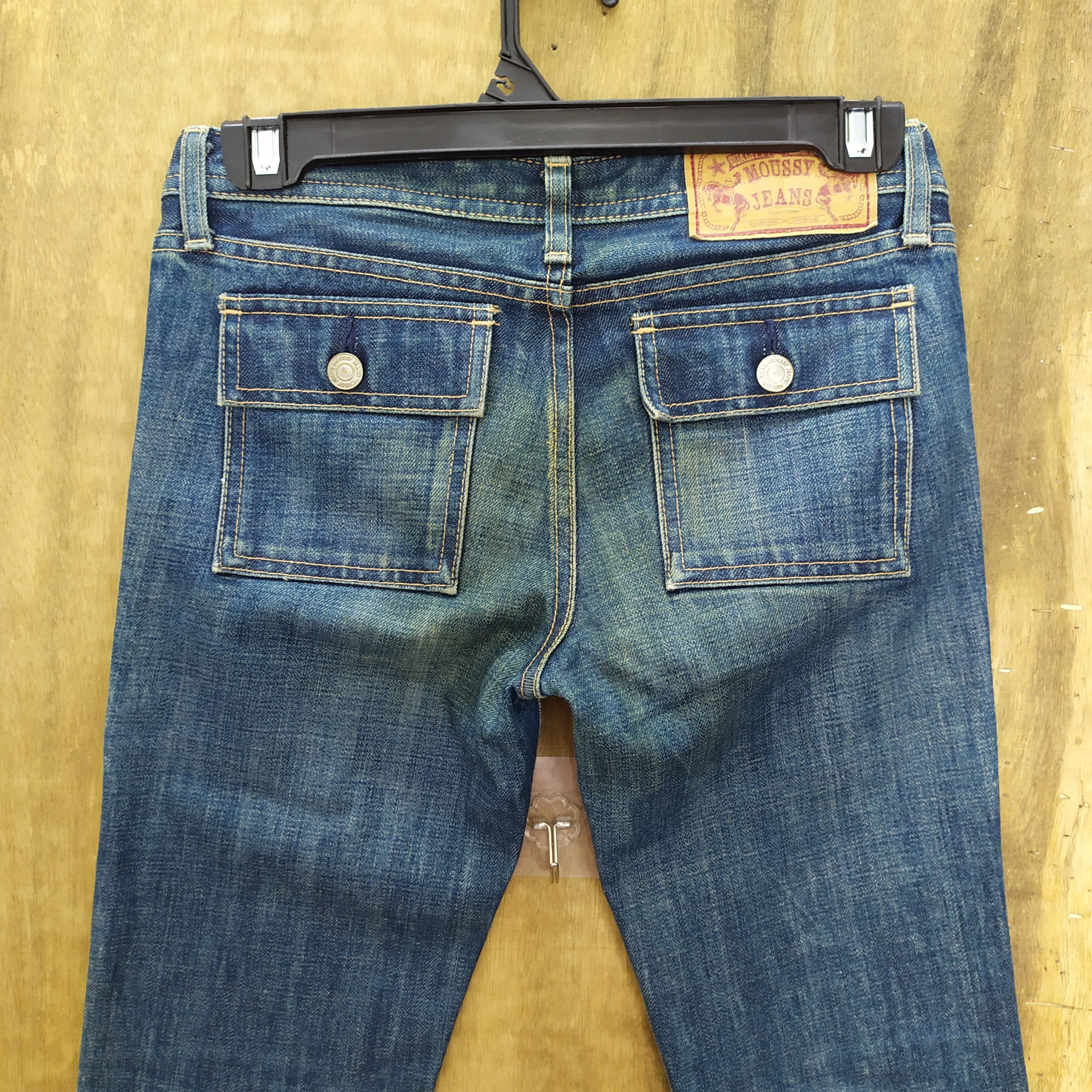 Japanese Brand × Jean JAPAN MADE! JEANS FLARE BUSH PANTS/ MULTIPOCKET Size US 26 / EU 42 - 6 Thumbnail