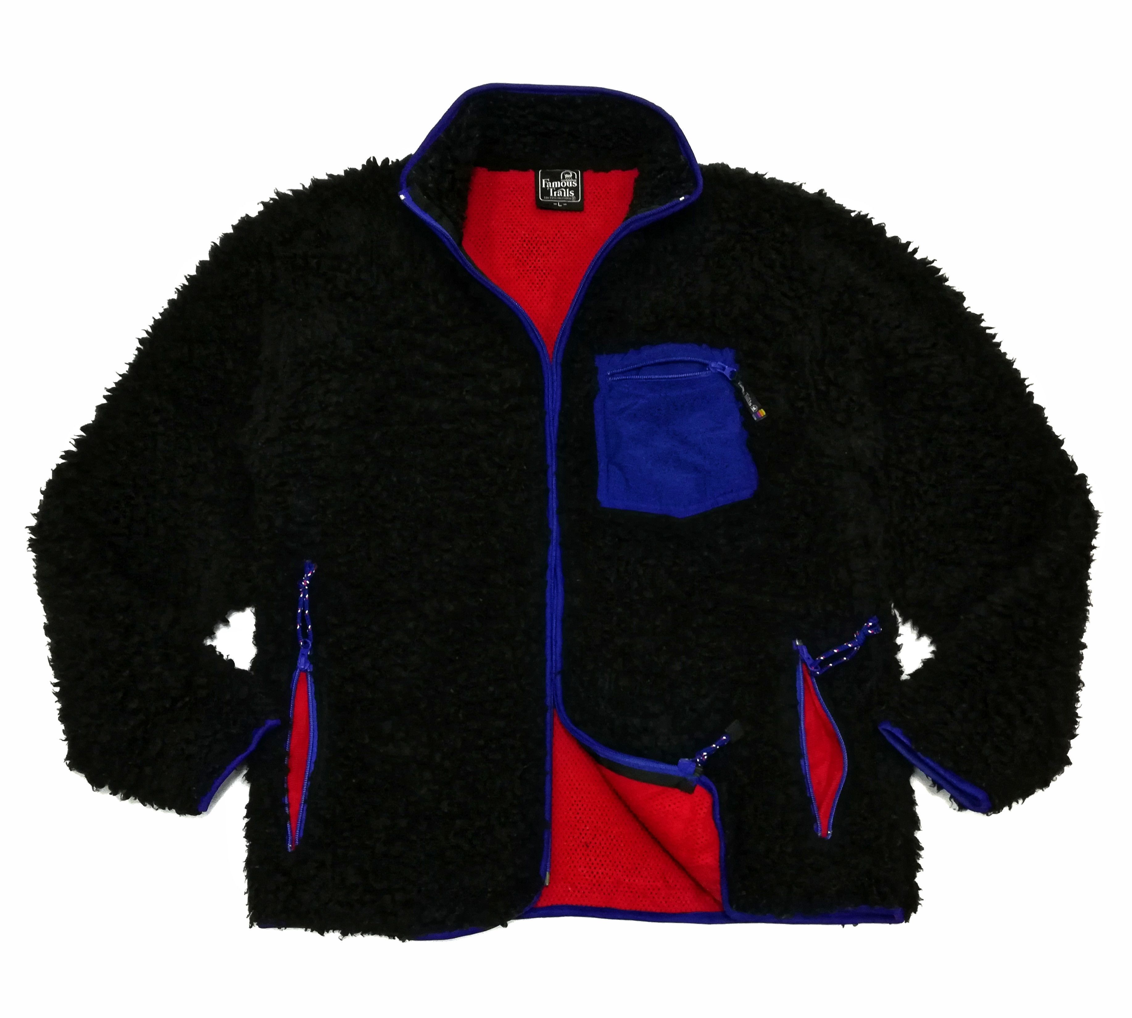 Japanese Brand 🔥Famous Trails Fall Deep Pile Retro X Fleece Jacket🔥 Size US M / EU 48-50 / 2 - 1 Thumbnail