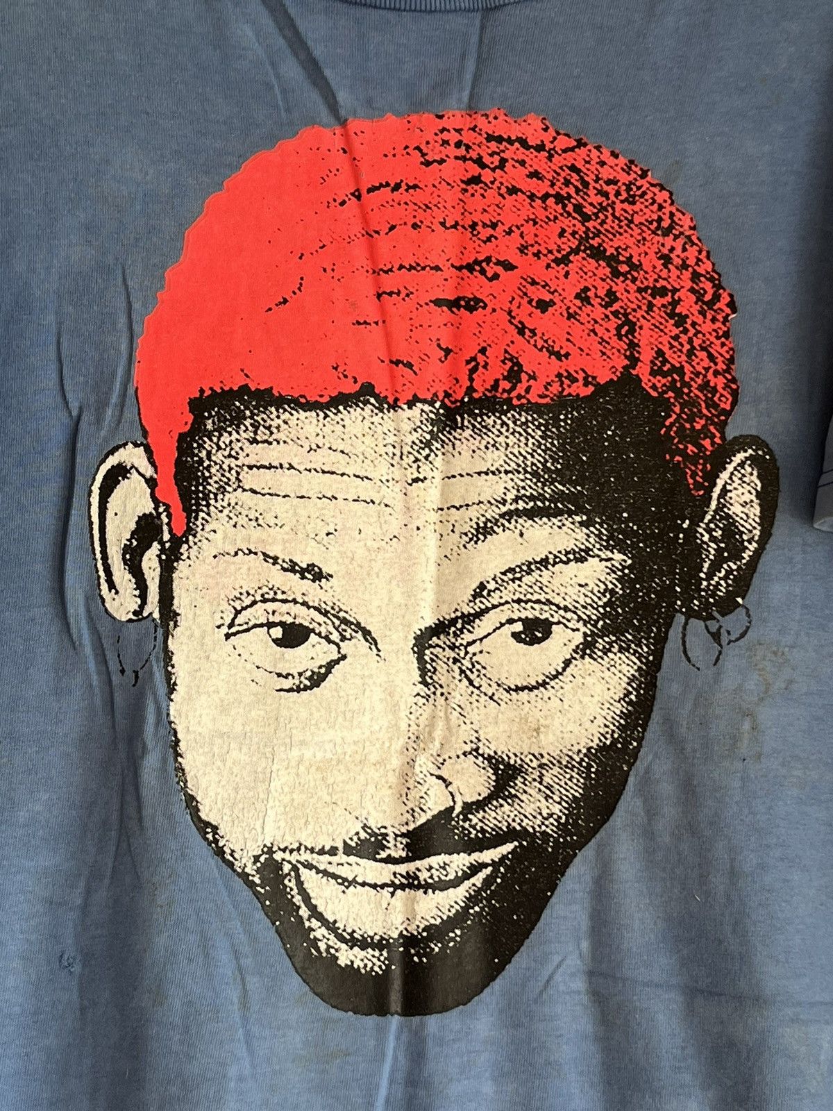 Vintage Dennis Rodman Bad Ass Vintage tshirt ft73 Size US M / EU 48-50 / 2 - 2 Thumbnail