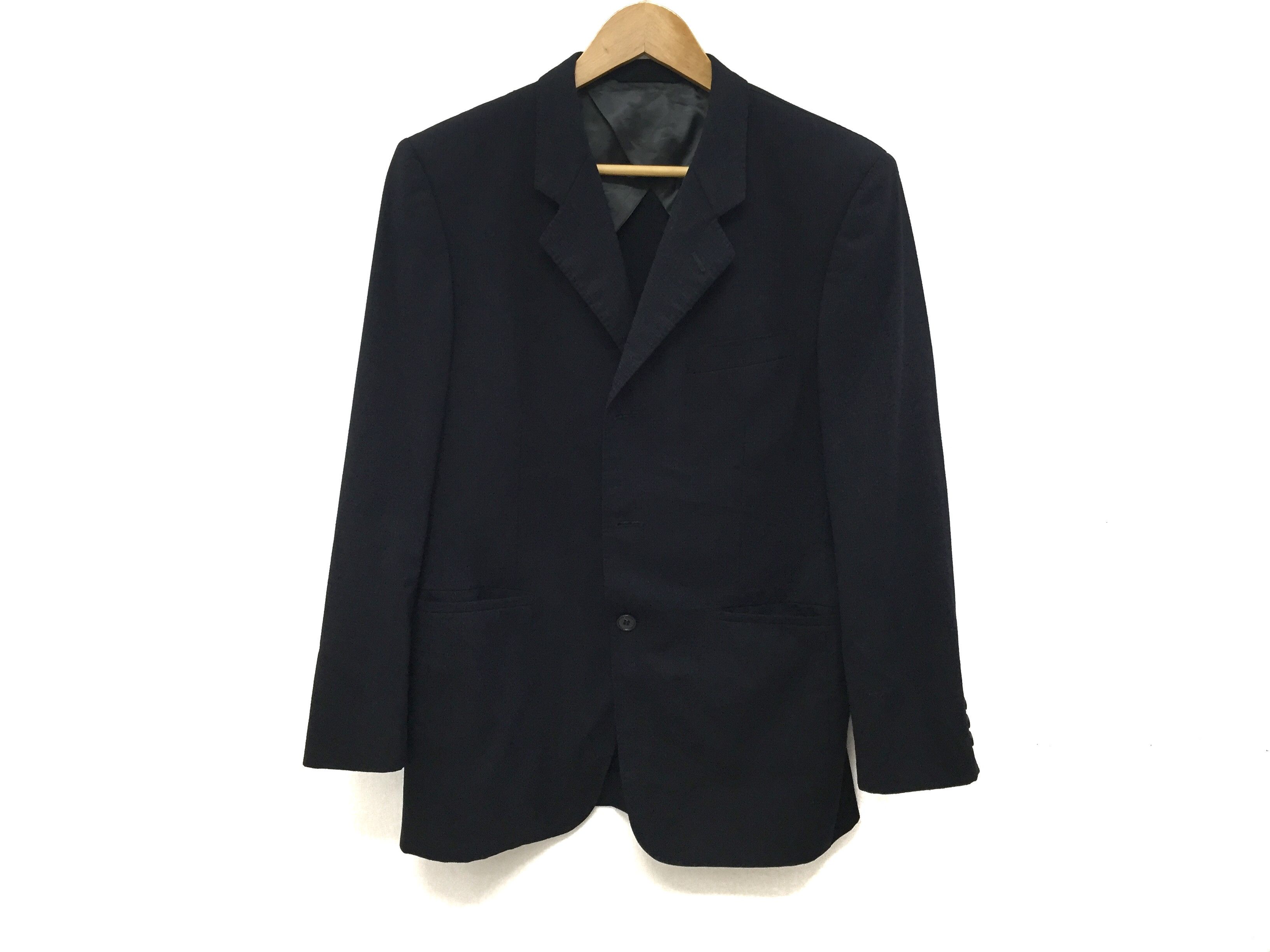 Yohji Yamamoto Yohji Yamamoto AAR durban wool jacket blazer Size US S / EU 44-46 / 1 - 2 Thumbnail