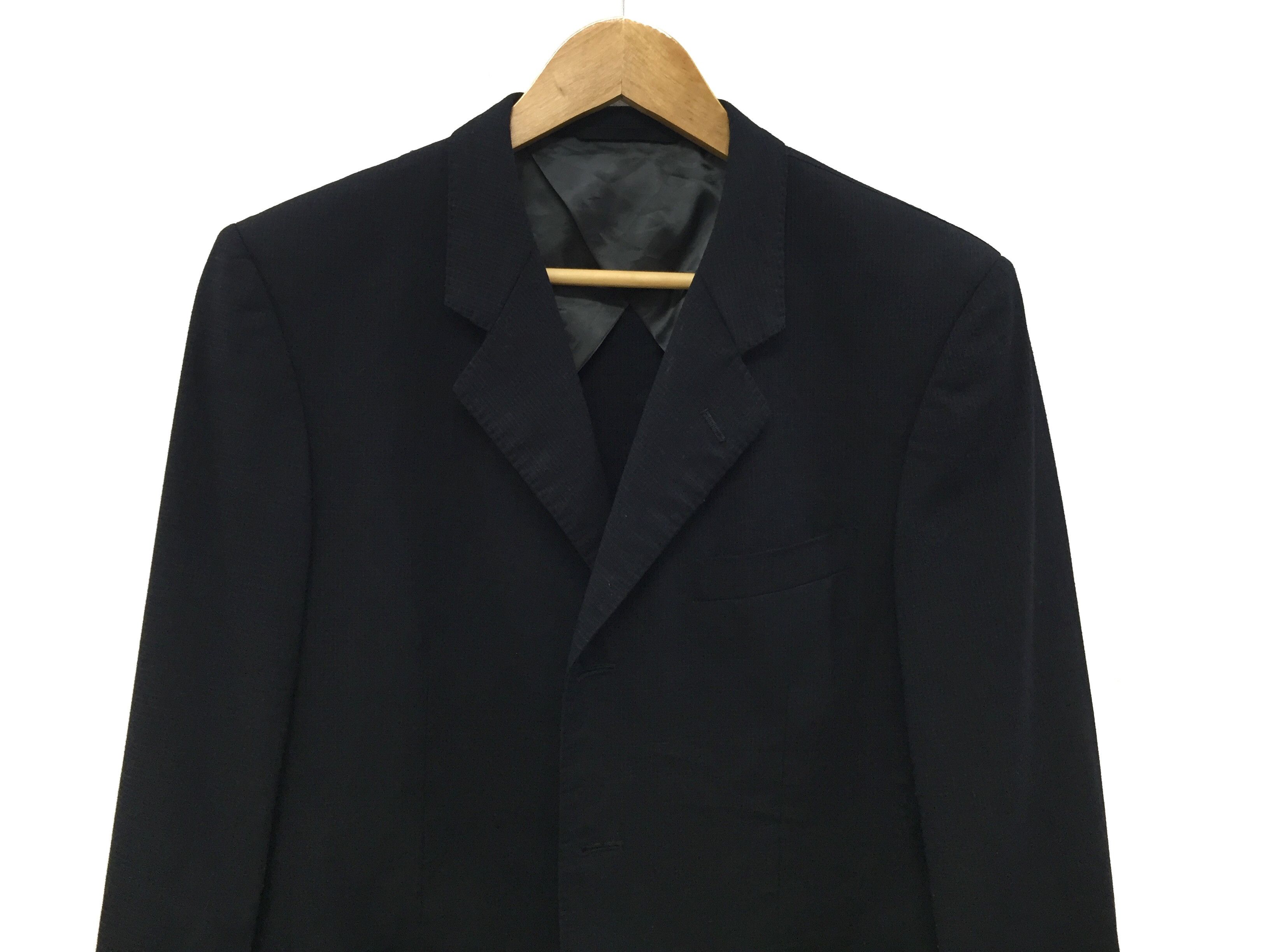 Yohji Yamamoto Yohji Yamamoto AAR durban wool jacket blazer Size US S / EU 44-46 / 1 - 3 Thumbnail