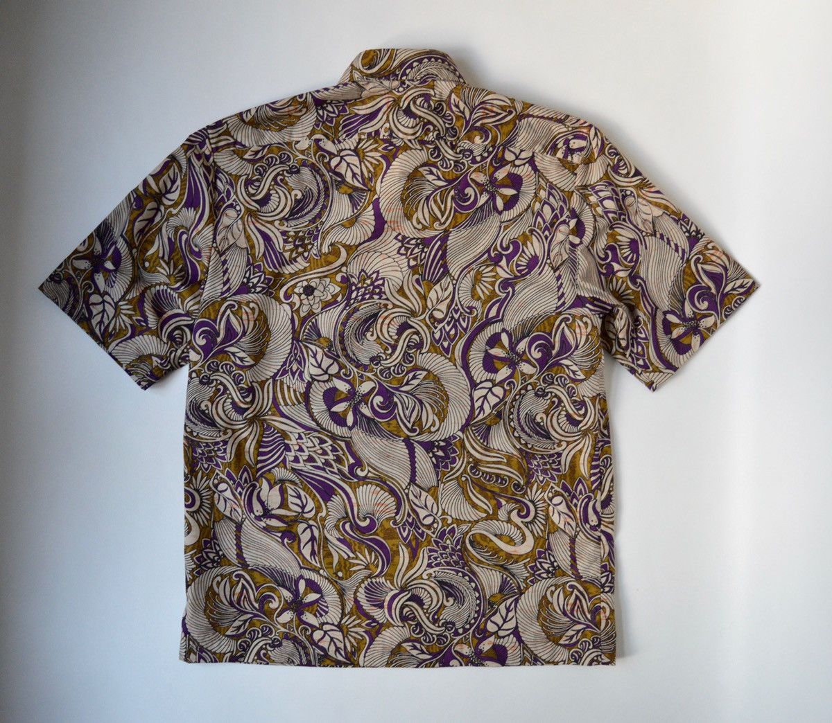 Dries Van Noten A/W 20 Psychedelic Paisley Shirt Size US M / EU 48-50 / 2 - 7 Thumbnail