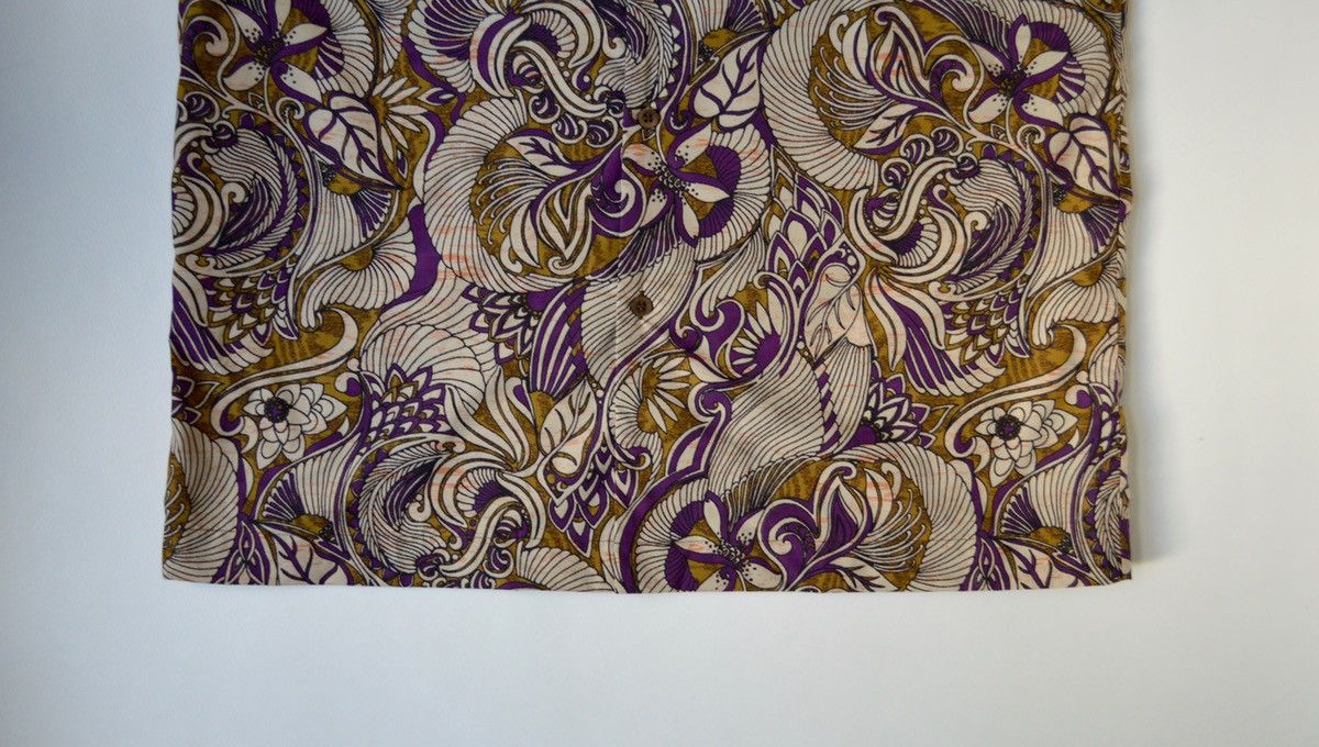 Dries Van Noten A/W 20 Psychedelic Paisley Shirt Size US M / EU 48-50 / 2 - 5 Thumbnail