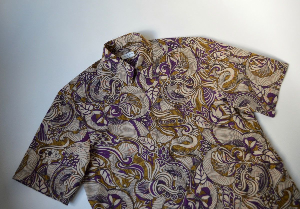 Dries Van Noten A/W 20 Psychedelic Paisley Shirt Size US M / EU 48-50 / 2 - 4 Thumbnail