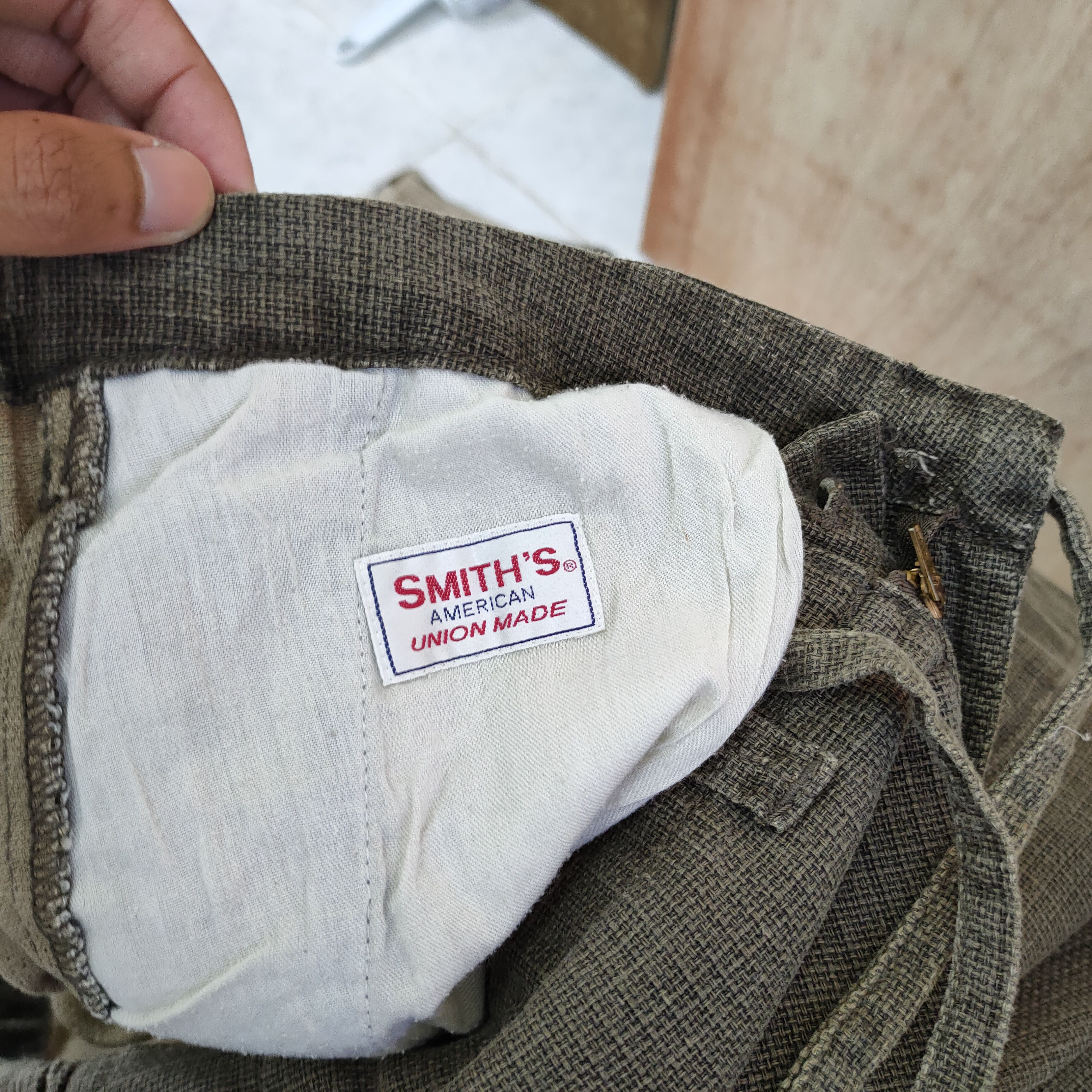 The Smiths SMITH'S UNION MADE CARGO PANTS Size US 32 / EU 48 - 15 Thumbnail