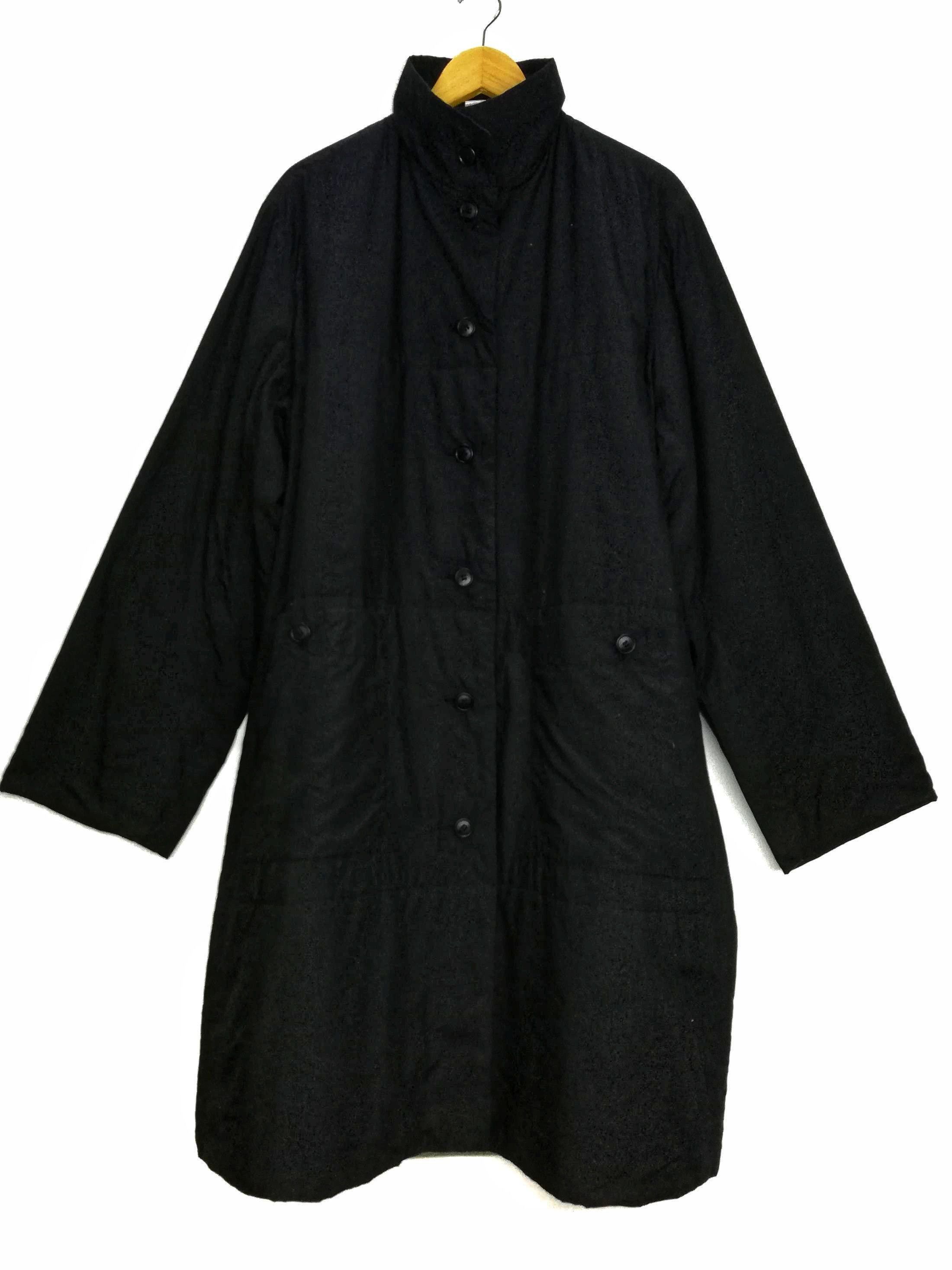 Issey Miyake 🔥GRAIL Iconic 80's Permanente 🖤 Oversized Wind Coat Capes Size US L / EU 52-54 / 3 - 3 Thumbnail