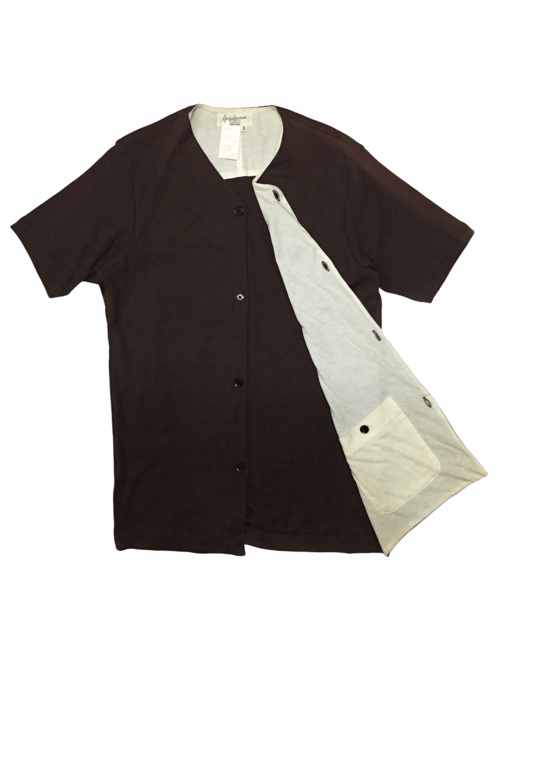 Yohji Yamamoto 90's Pour Homme button up overshirt Size US M / EU 48-50 / 2 - 1 Thumbnail