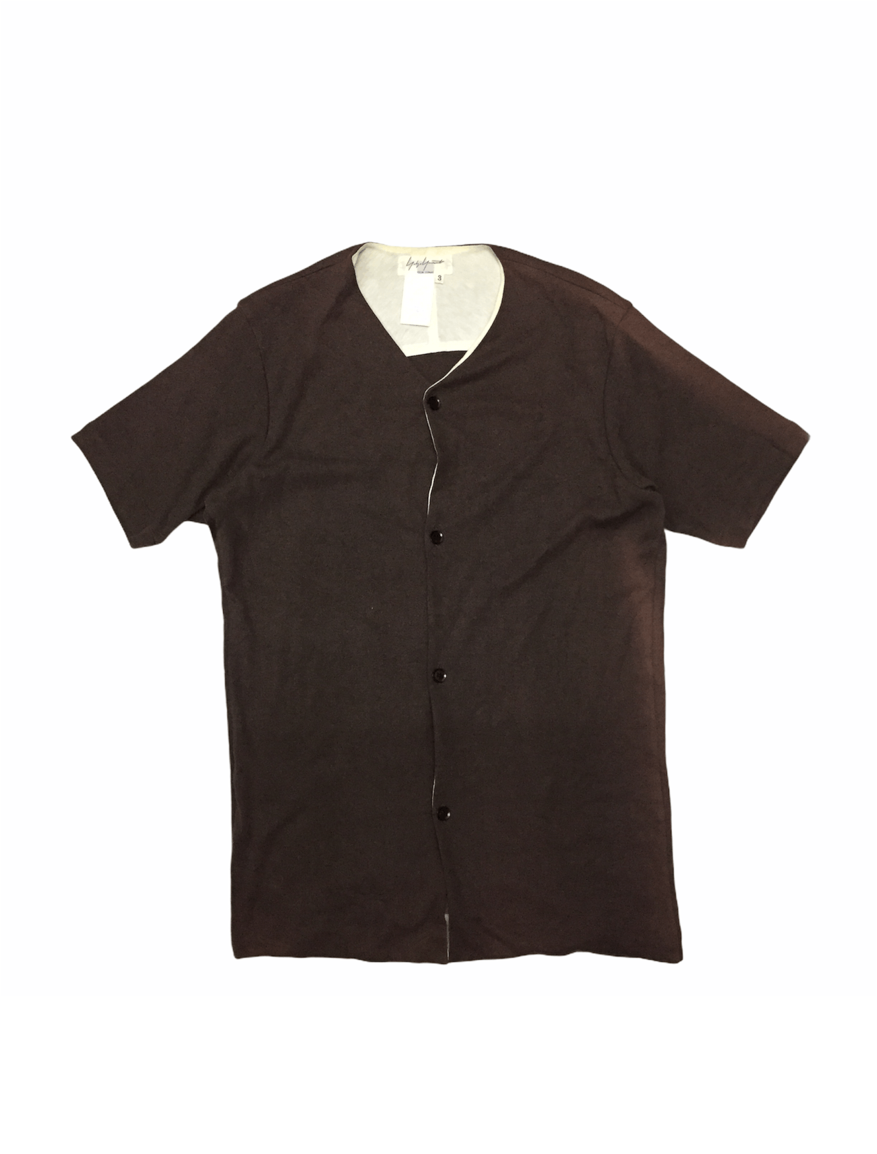 Yohji Yamamoto 90's Pour Homme button up overshirt Size US M / EU 48-50 / 2 - 2 Thumbnail