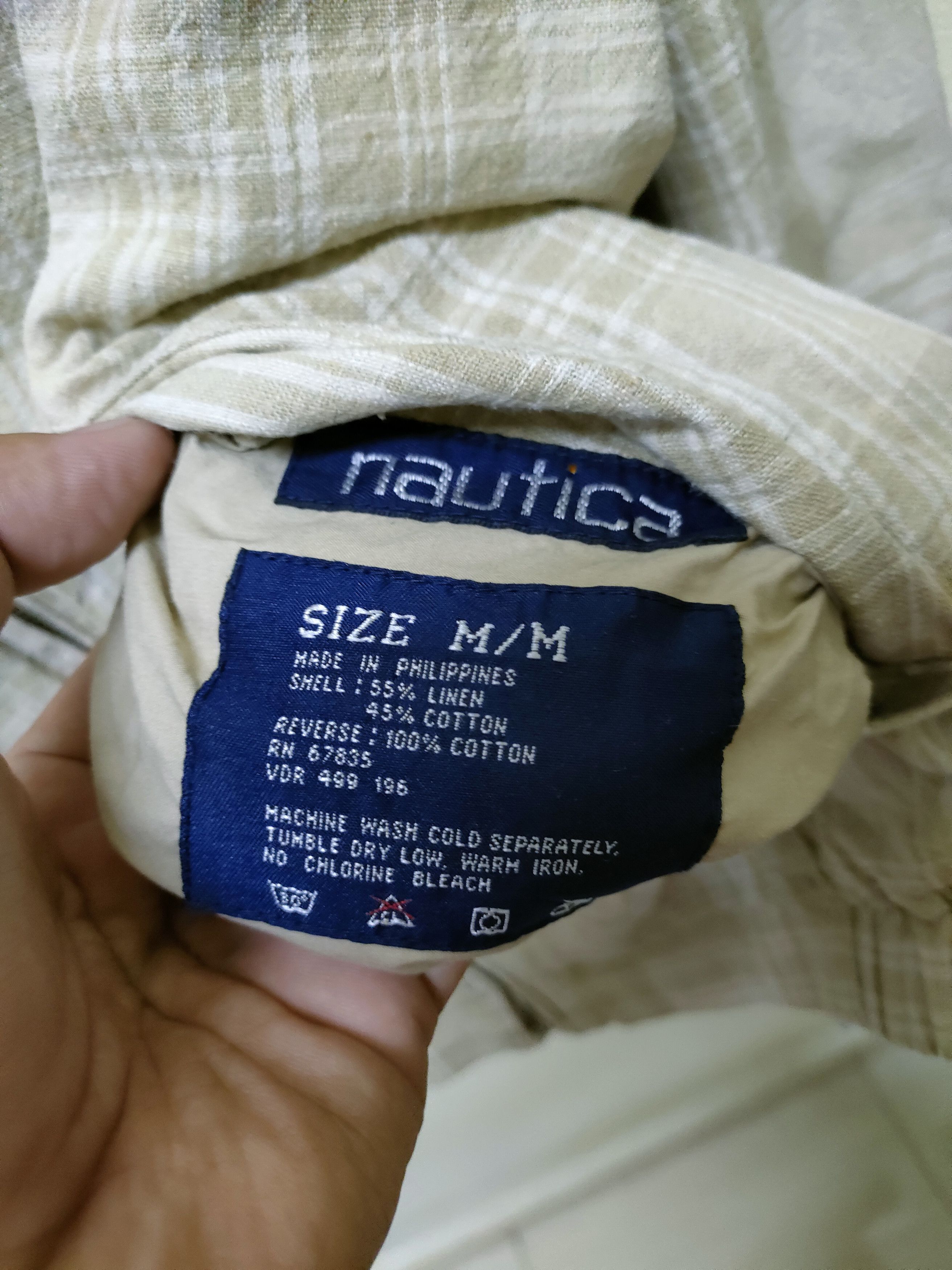 Nautica Nautica Reversible Distressed Jacket Size US M / EU 48-50 / 2 - 10 Thumbnail