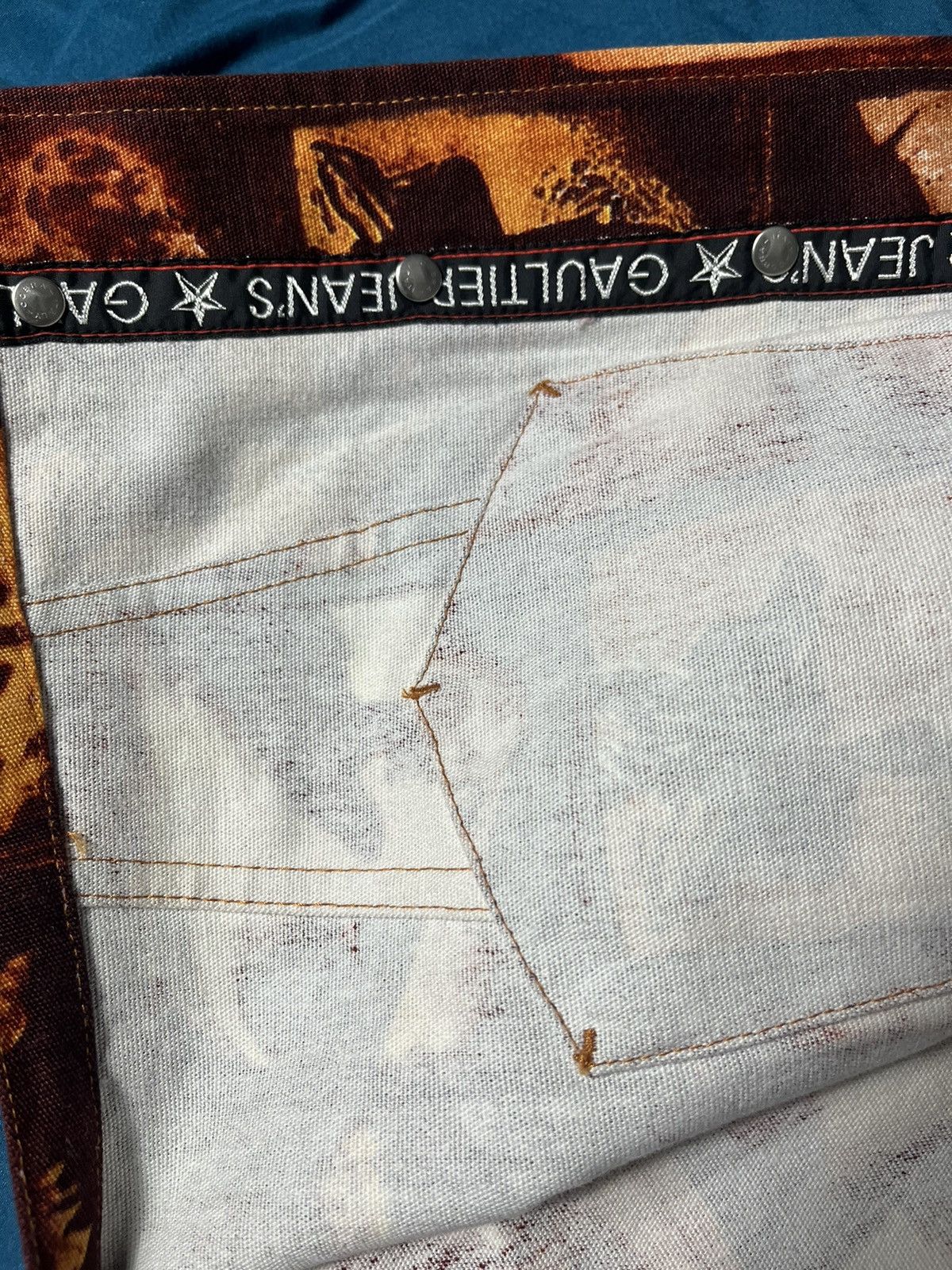 Designer × Jean Paul Gaultier Vintage 90s Jean Gautier Roman Avant Garde Cropped Fit Vest Size US M / EU 48-50 / 2 - 8 Thumbnail