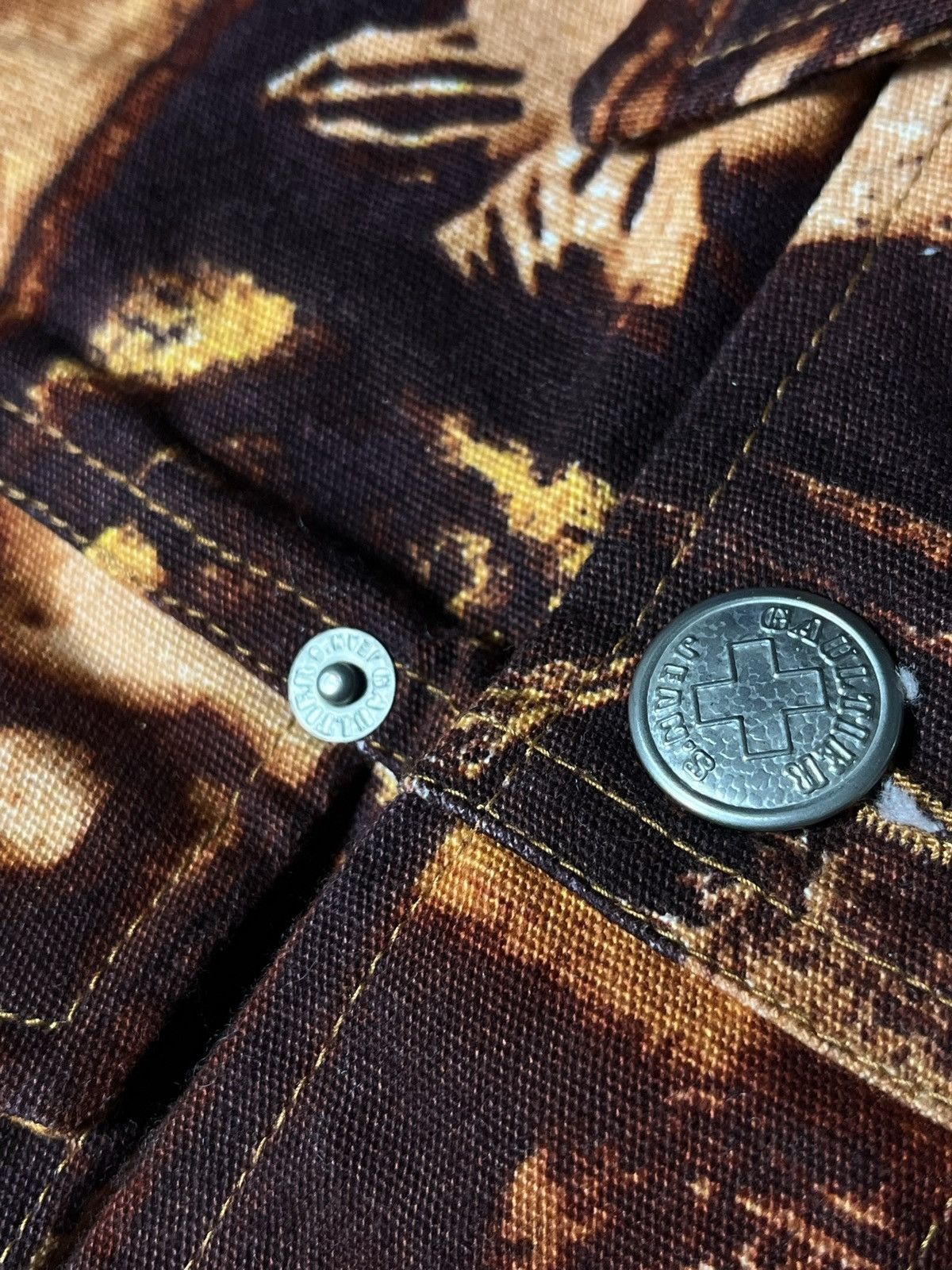 Designer × Jean Paul Gaultier Vintage 90s Jean Gautier Roman Avant Garde Cropped Fit Vest Size US M / EU 48-50 / 2 - 5 Thumbnail