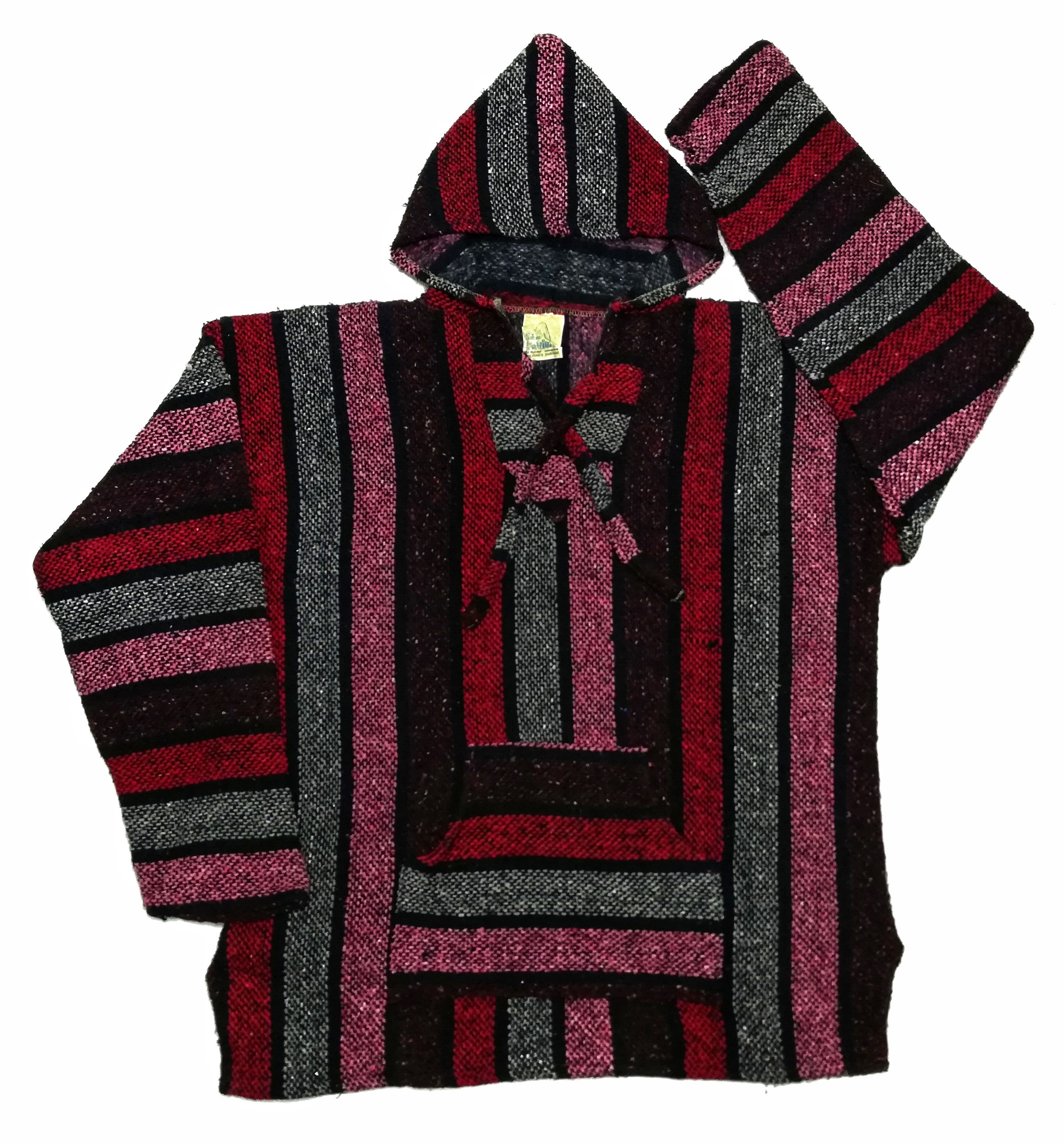 Mexican Threads × Mexicana × Traditional Weatherwear 🔥Native Drug Rug Baja Hoodie Knitwear Achilyc/Polyester🔥 Size US M / EU 48-50 / 2 - 2 Thumbnail