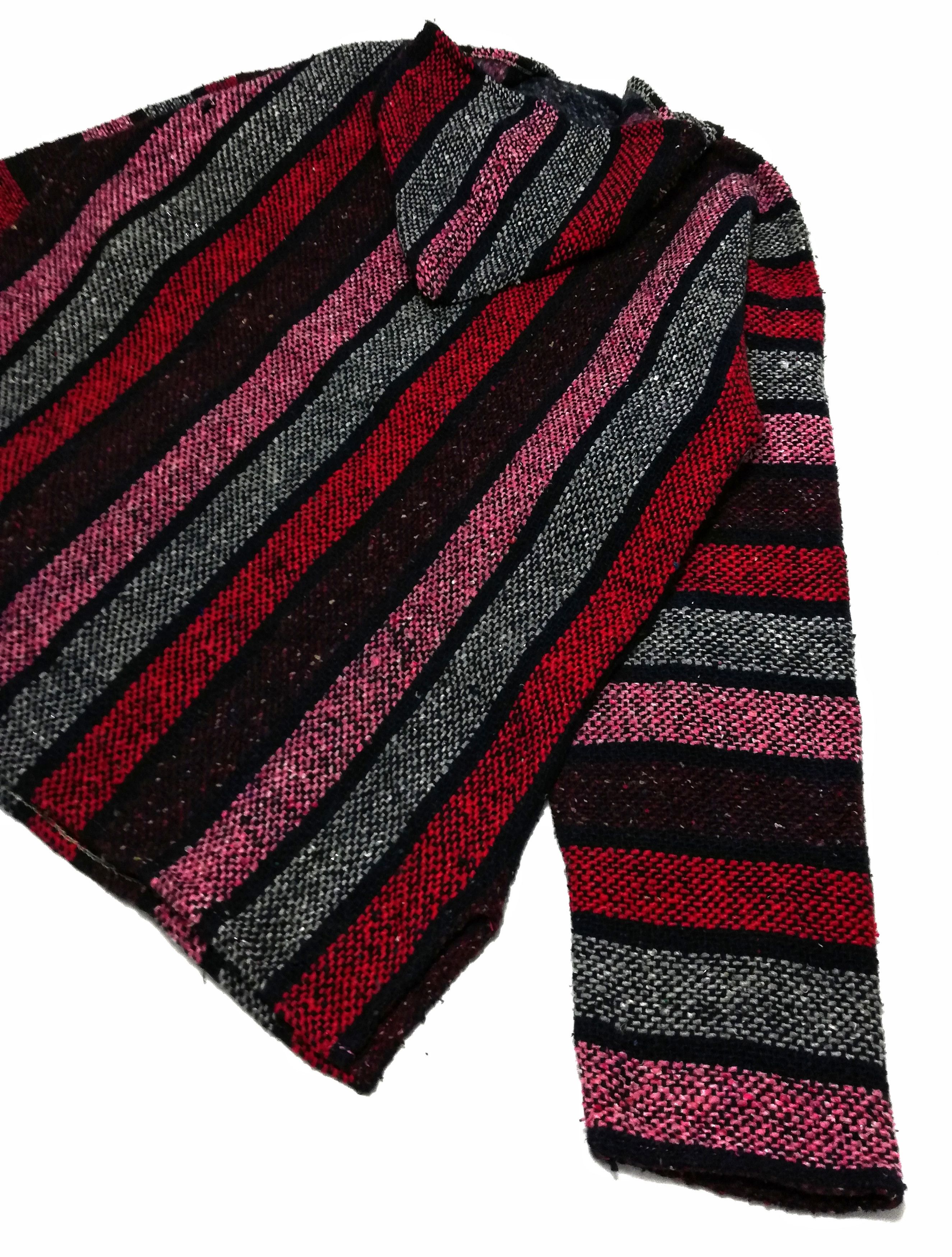 Mexican Threads × Mexicana × Traditional Weatherwear 🔥Native Drug Rug Baja Hoodie Knitwear Achilyc/Polyester🔥 Size US M / EU 48-50 / 2 - 9 Thumbnail