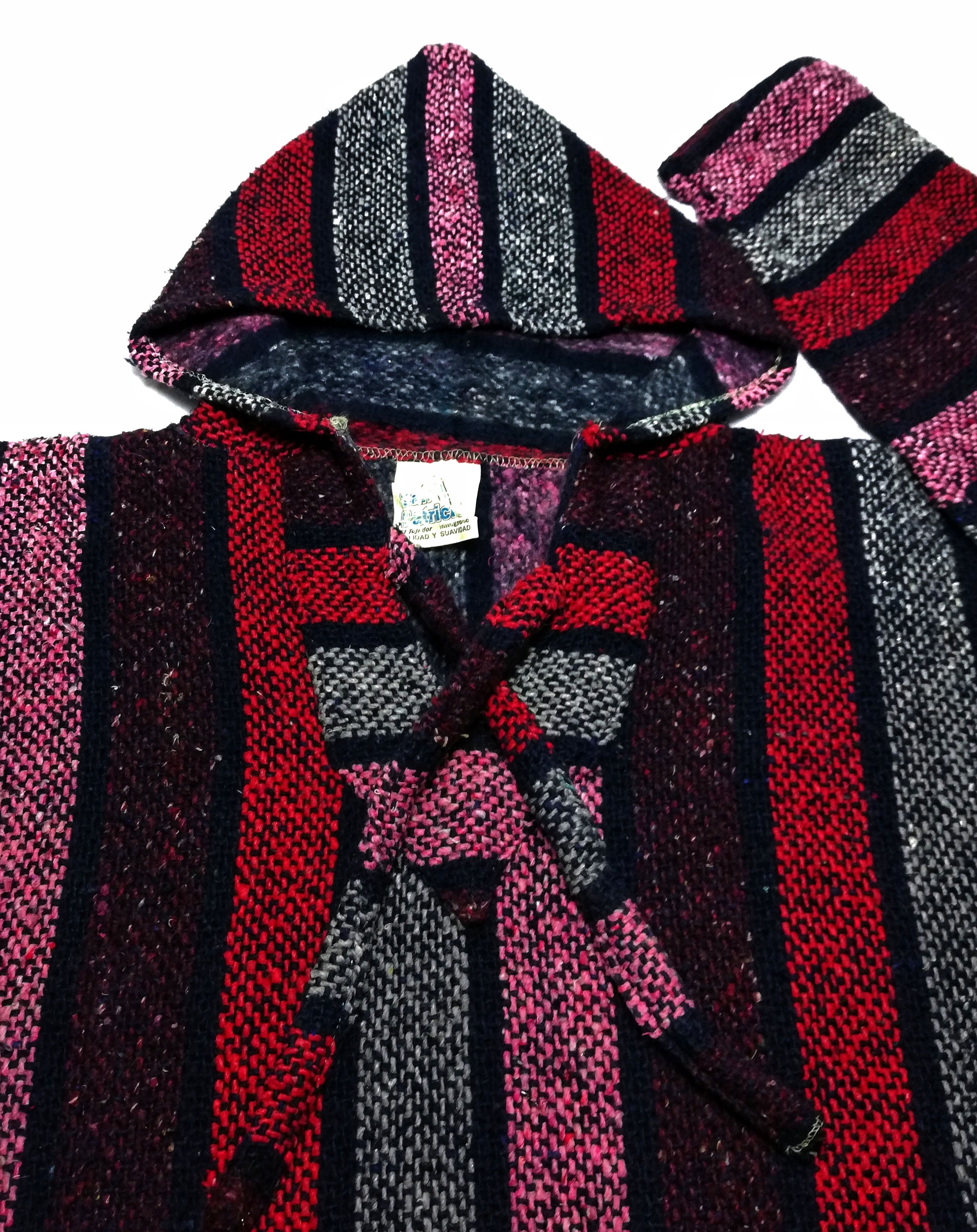 Mexican Threads × Mexicana × Traditional Weatherwear 🔥Native Drug Rug Baja Hoodie Knitwear Achilyc/Polyester🔥 Size US M / EU 48-50 / 2 - 4 Thumbnail