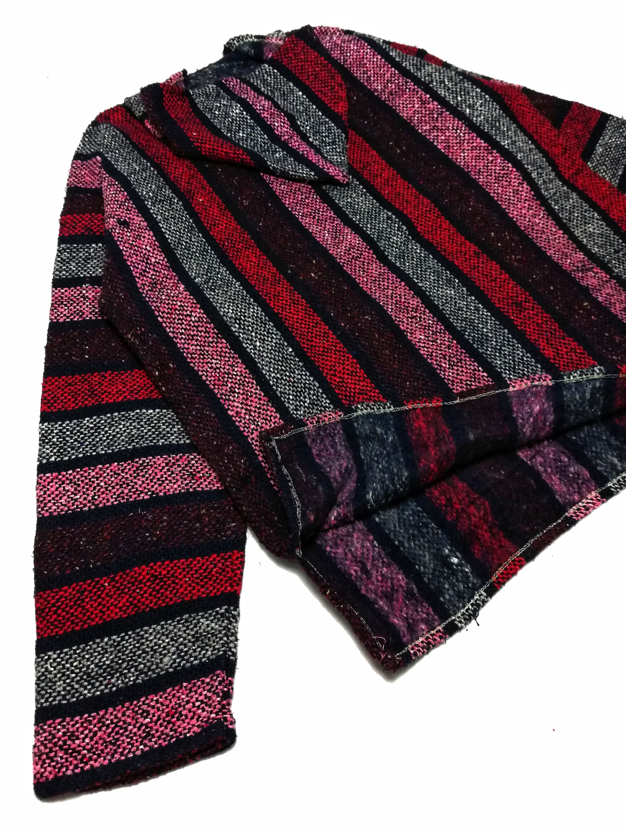 Mexican Threads × Mexicana × Traditional Weatherwear 🔥Native Drug Rug Baja Hoodie Knitwear Achilyc/Polyester🔥 Size US M / EU 48-50 / 2 - 8 Thumbnail