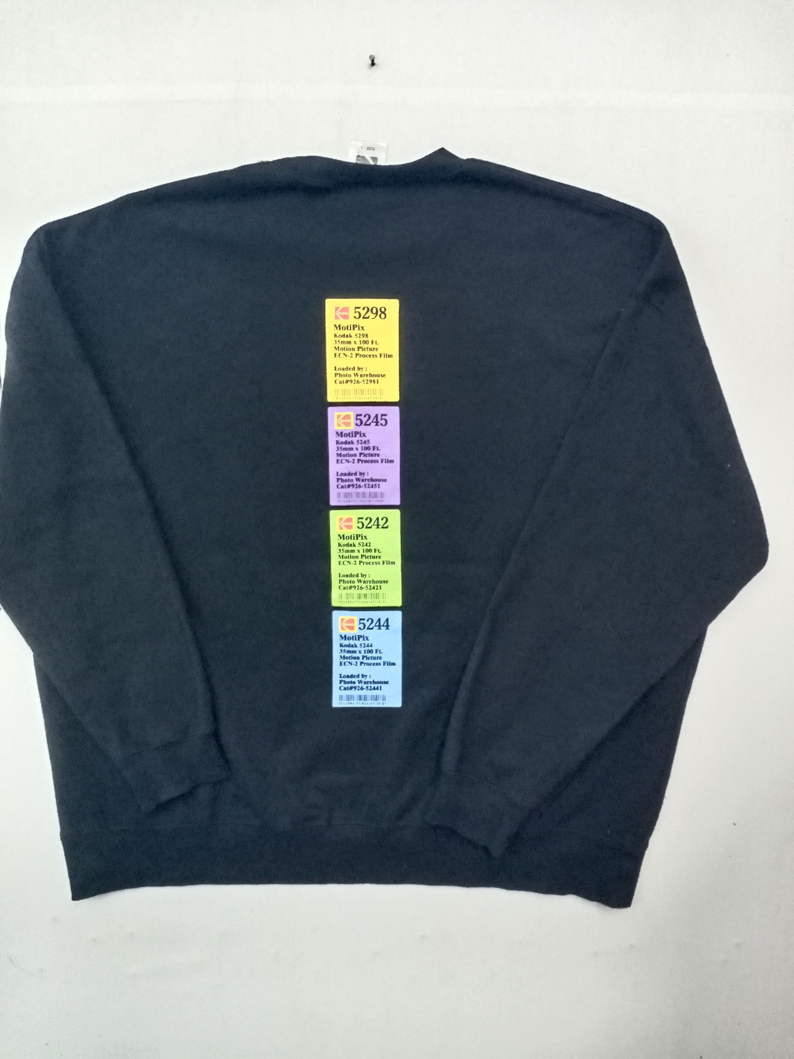 Japanese Brand × Kodak × Vintage KODAK Motipix BothnSide Printed Sweatshirt Size US XL / EU 56 / 4 - 1 Thumbnail