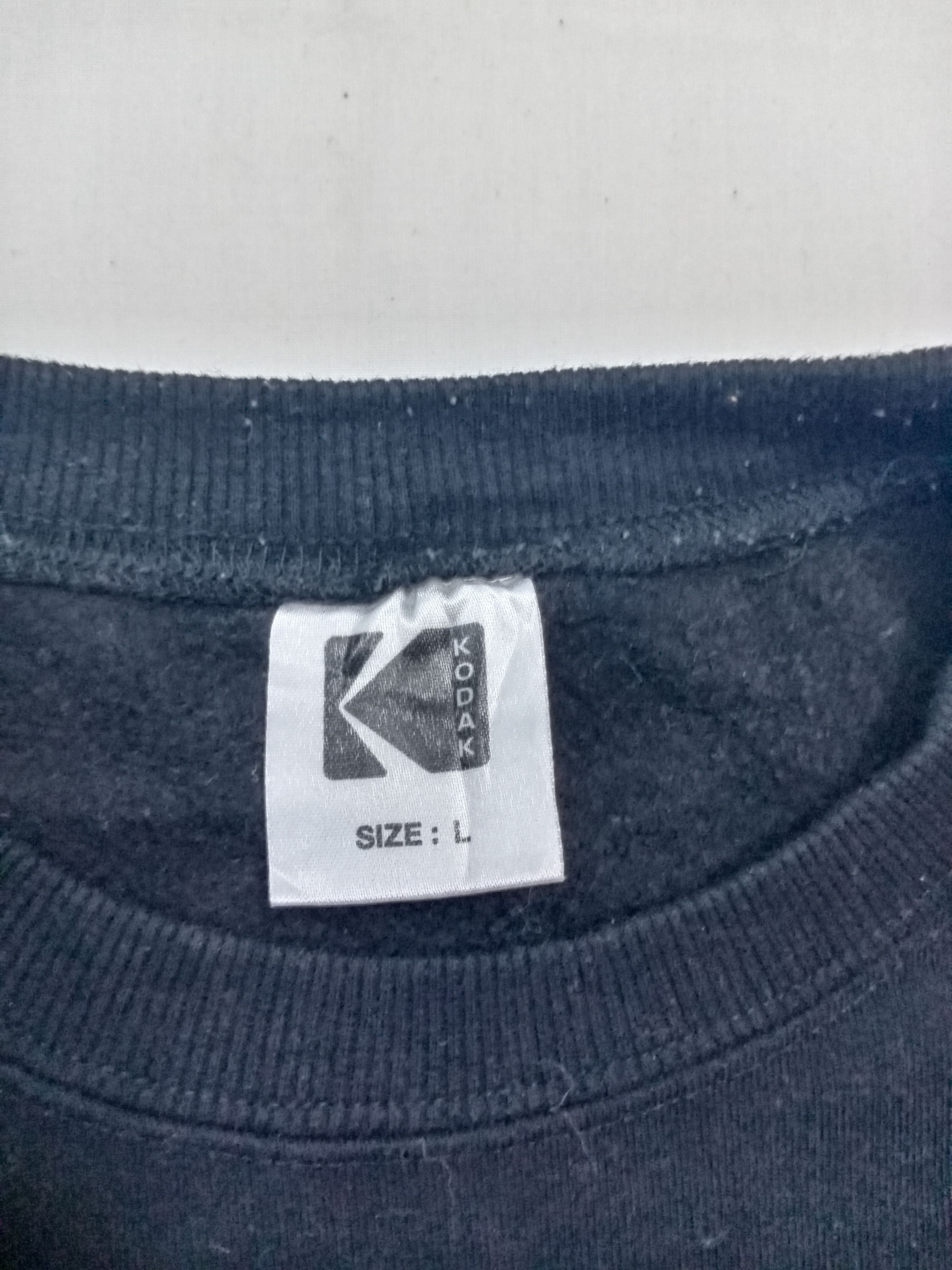 Japanese Brand × Kodak × Vintage KODAK Motipix BothnSide Printed Sweatshirt Size US XL / EU 56 / 4 - 4 Thumbnail