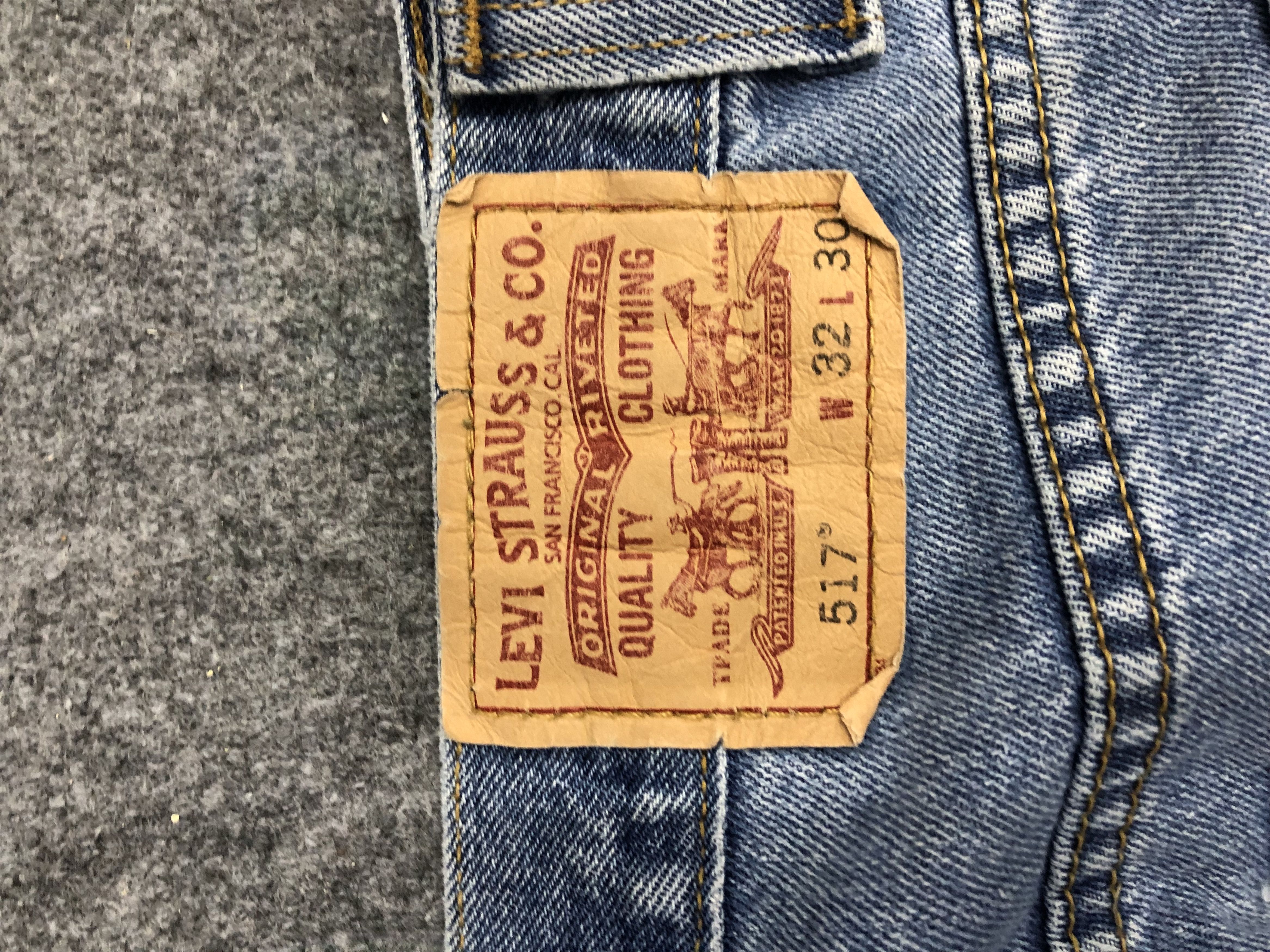 Levi's × Vintage Vintage Levis 517 Faded Blue Flared Bootcut Jeans DP1318 Size US 32 / EU 48 - 5 Thumbnail
