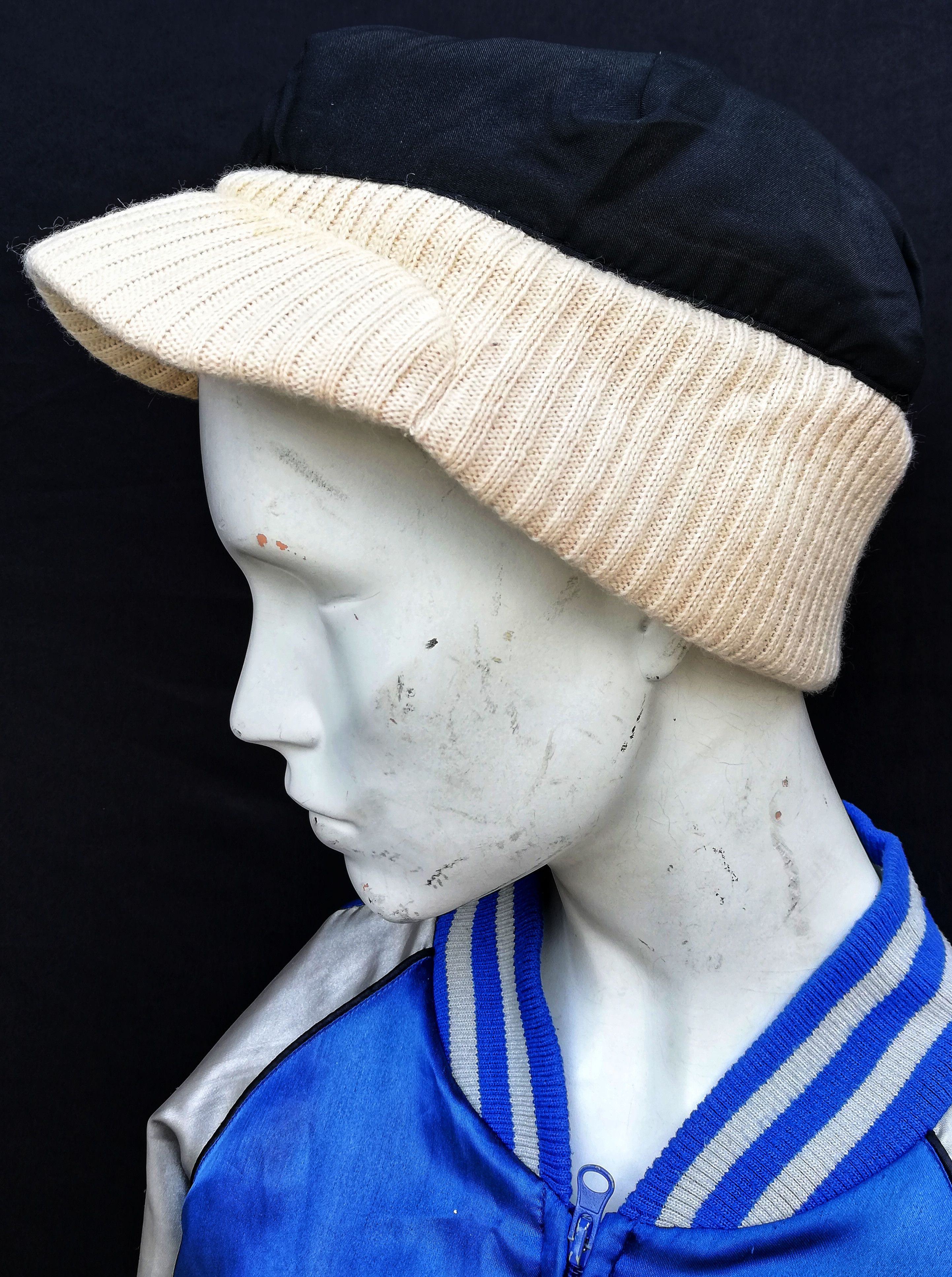 Fila 🔥Fila Folding Beanie Hat Beret Cotton Knit Part Acrylic🔥 Size ONE SIZE - 8 Thumbnail