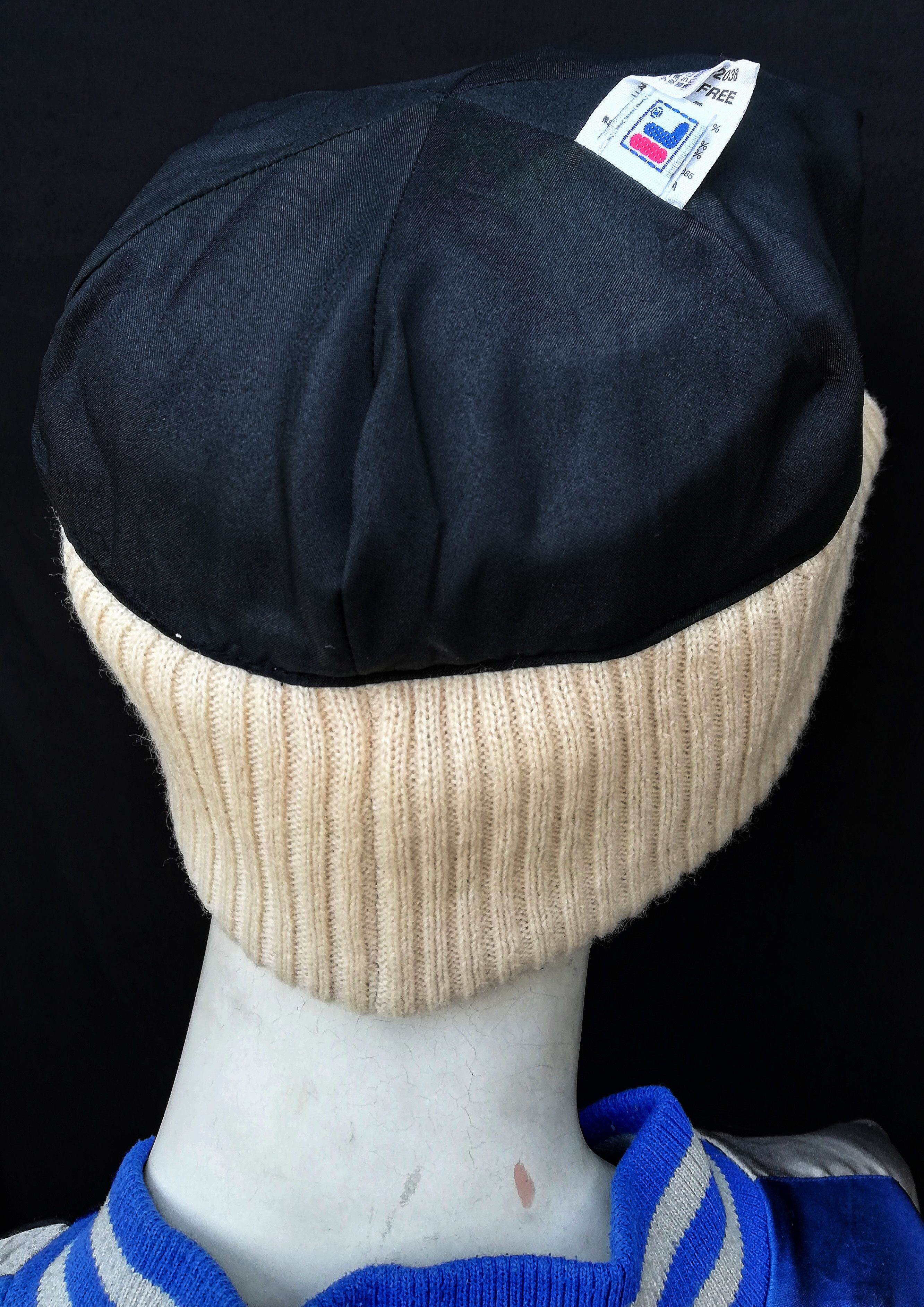 Fila 🔥Fila Folding Beanie Hat Beret Cotton Knit Part Acrylic🔥 Size ONE SIZE - 10 Thumbnail