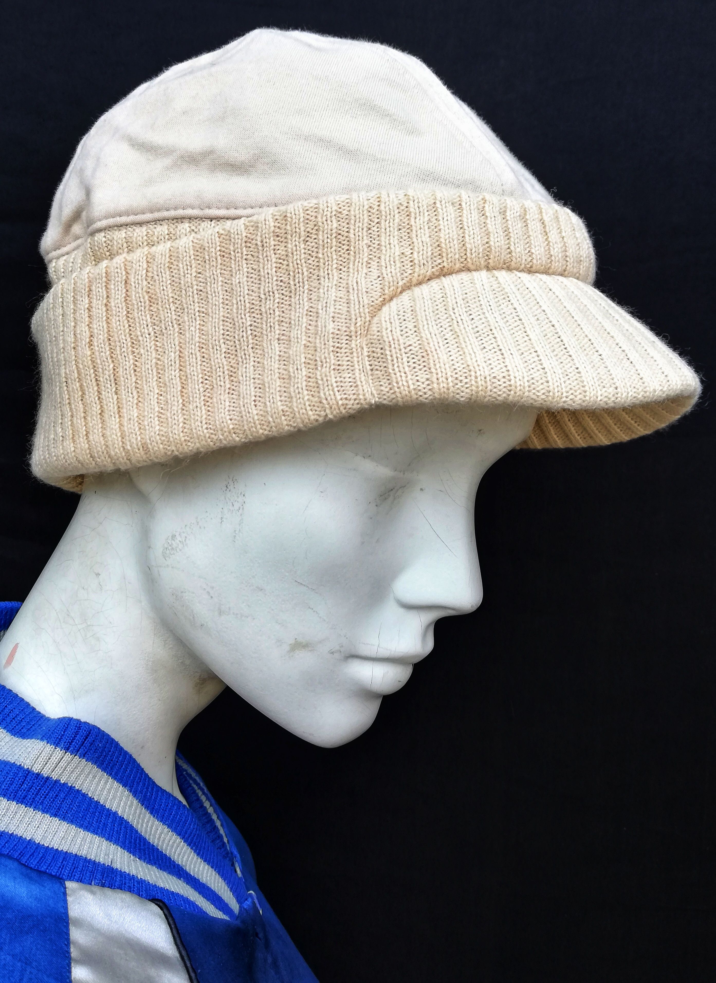 Fila 🔥Fila Folding Beanie Hat Beret Cotton Knit Part Acrylic🔥 Size ONE SIZE - 6 Thumbnail