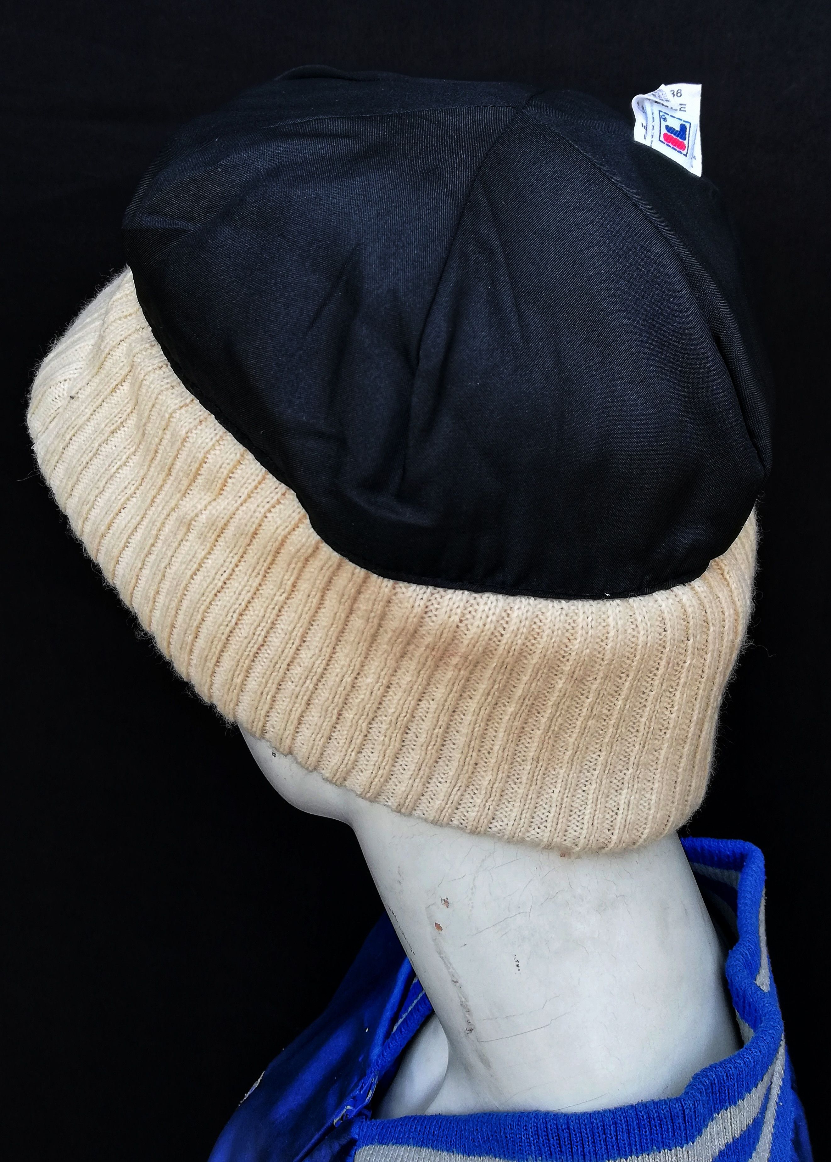 Fila 🔥Fila Folding Beanie Hat Beret Cotton Knit Part Acrylic🔥 Size ONE SIZE - 9 Thumbnail