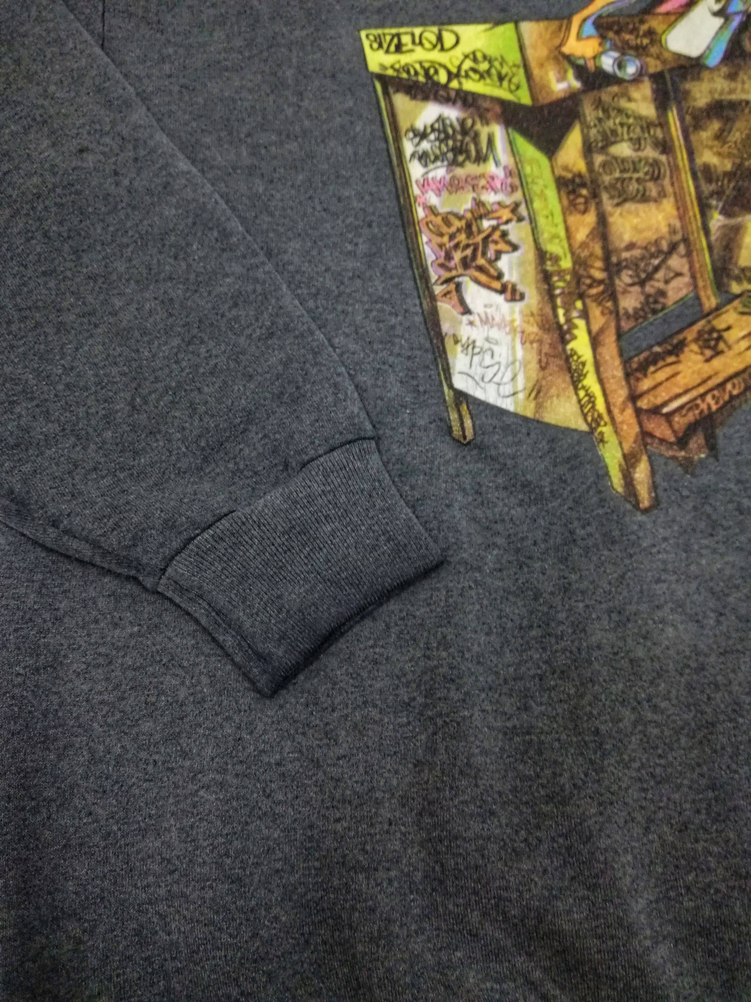 Cartoon Network × Other 🔥Vintage 1993🇺🇲CONART hoodie Hip Hop Rap Gangsta Grafity Size US XL / EU 56 / 4 - 4 Thumbnail