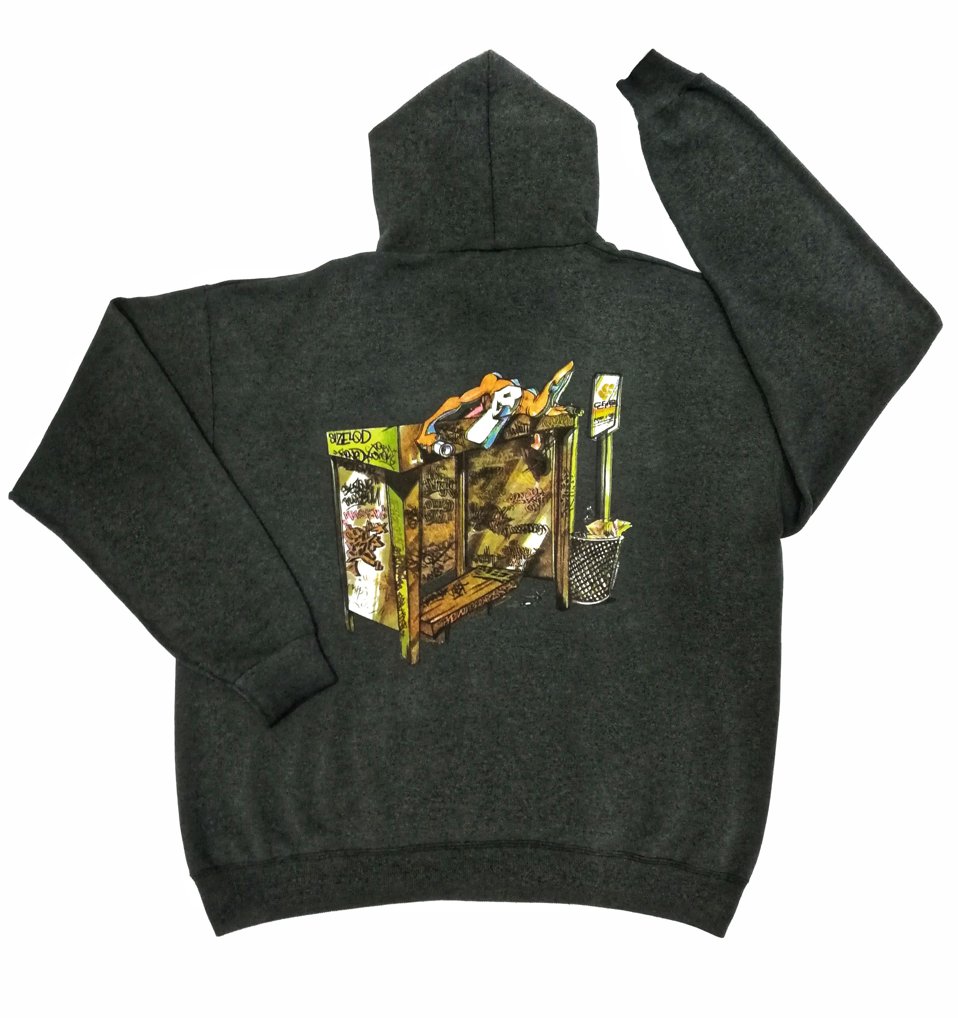 Cartoon Network × Other 🔥Vintage 1993🇺🇲CONART hoodie Hip Hop Rap Gangsta Grafity Size US XL / EU 56 / 4 - 1 Thumbnail