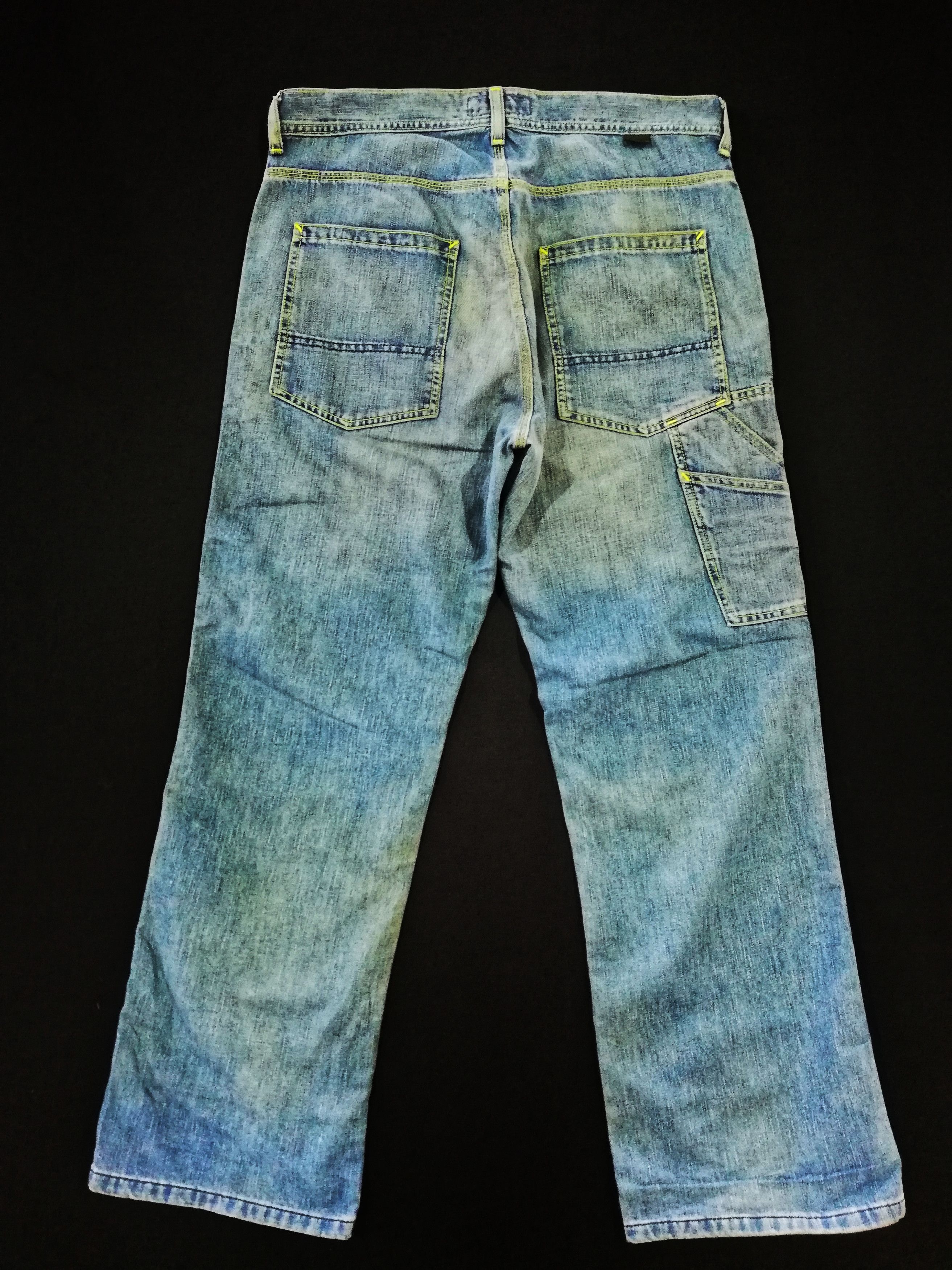 Stussy 🔥Stussy-WK Worker Labour Jeans Denim Trousers Pants🔥 Size US 36 / EU 52 - 19 Thumbnail