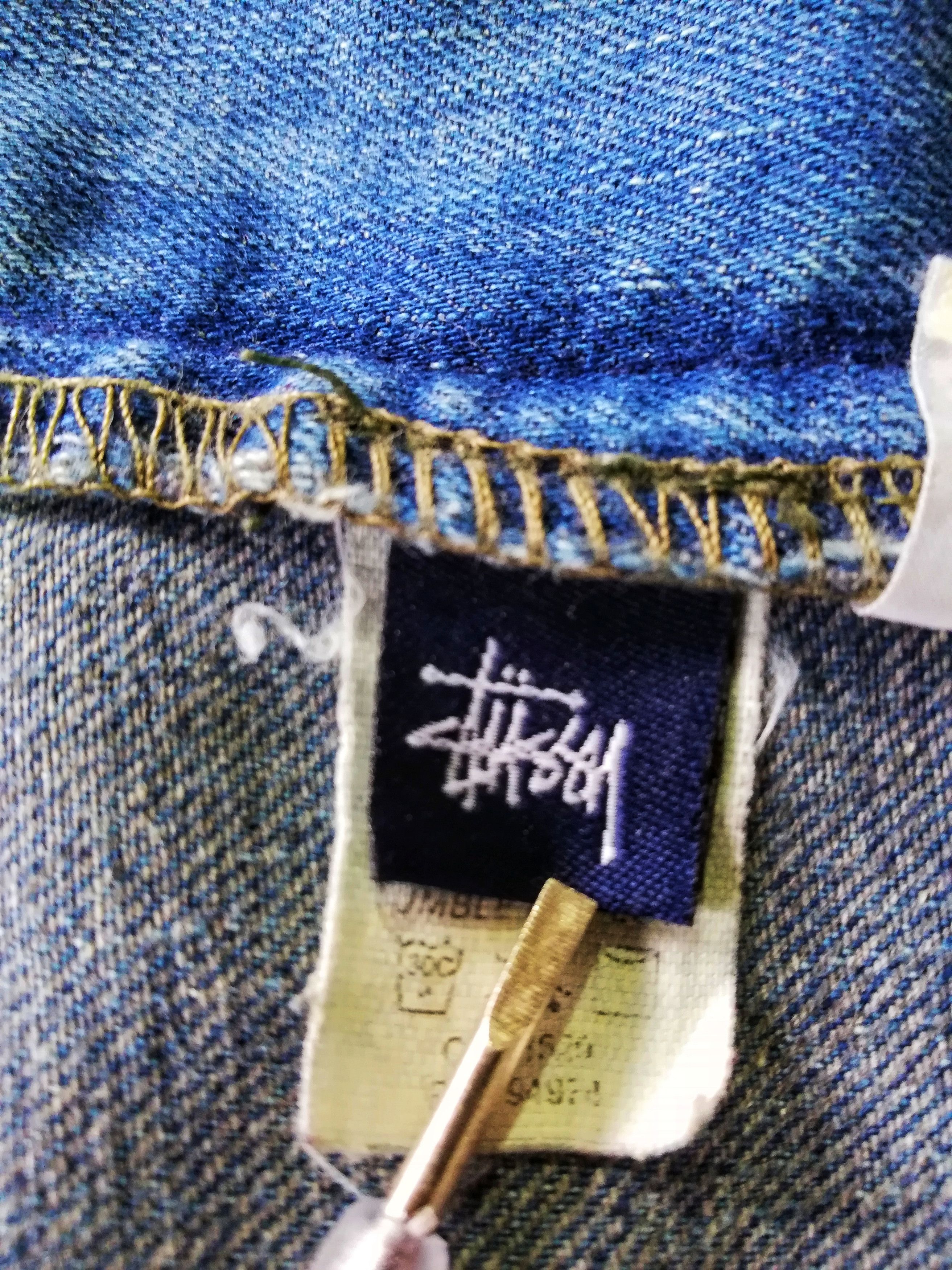 Stussy 🔥Stussy-WK Worker Labour Jeans Denim Trousers Pants🔥 Size US 36 / EU 52 - 9 Thumbnail