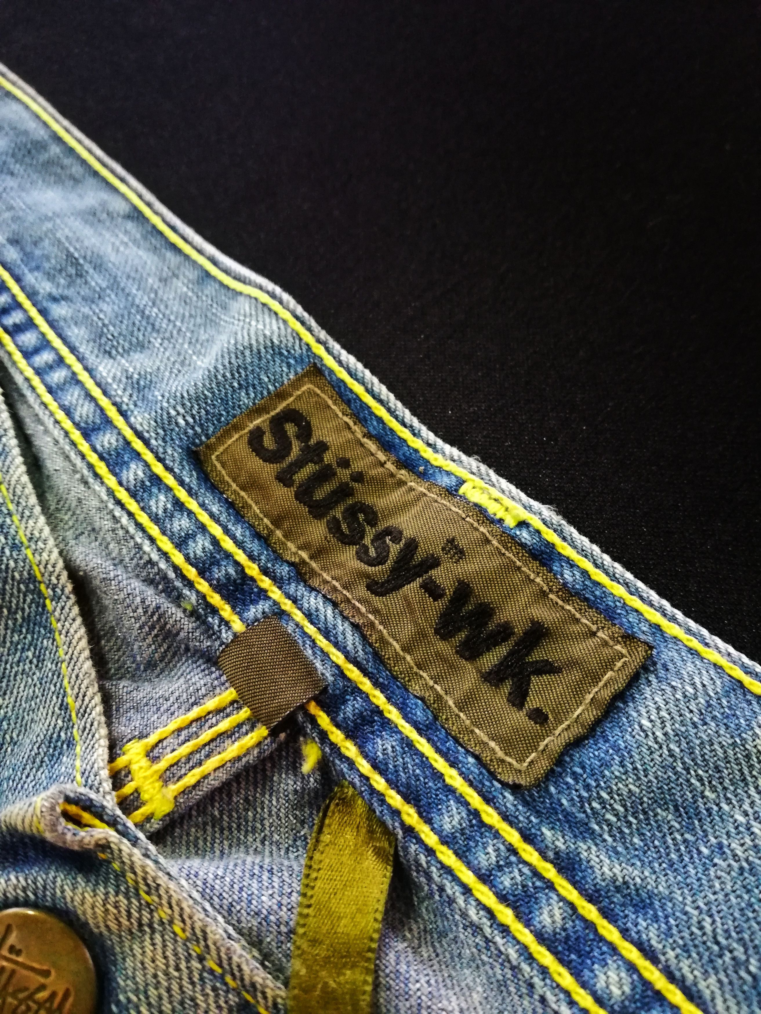 Stussy 🔥Stussy-WK Worker Labour Jeans Denim Trousers Pants🔥 Size US 36 / EU 52 - 4 Thumbnail