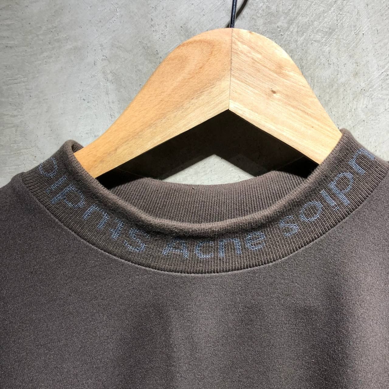 Acne Studios Acne Studios Logo neck tee Size US M / EU 48-50 / 2 - 5 Thumbnail