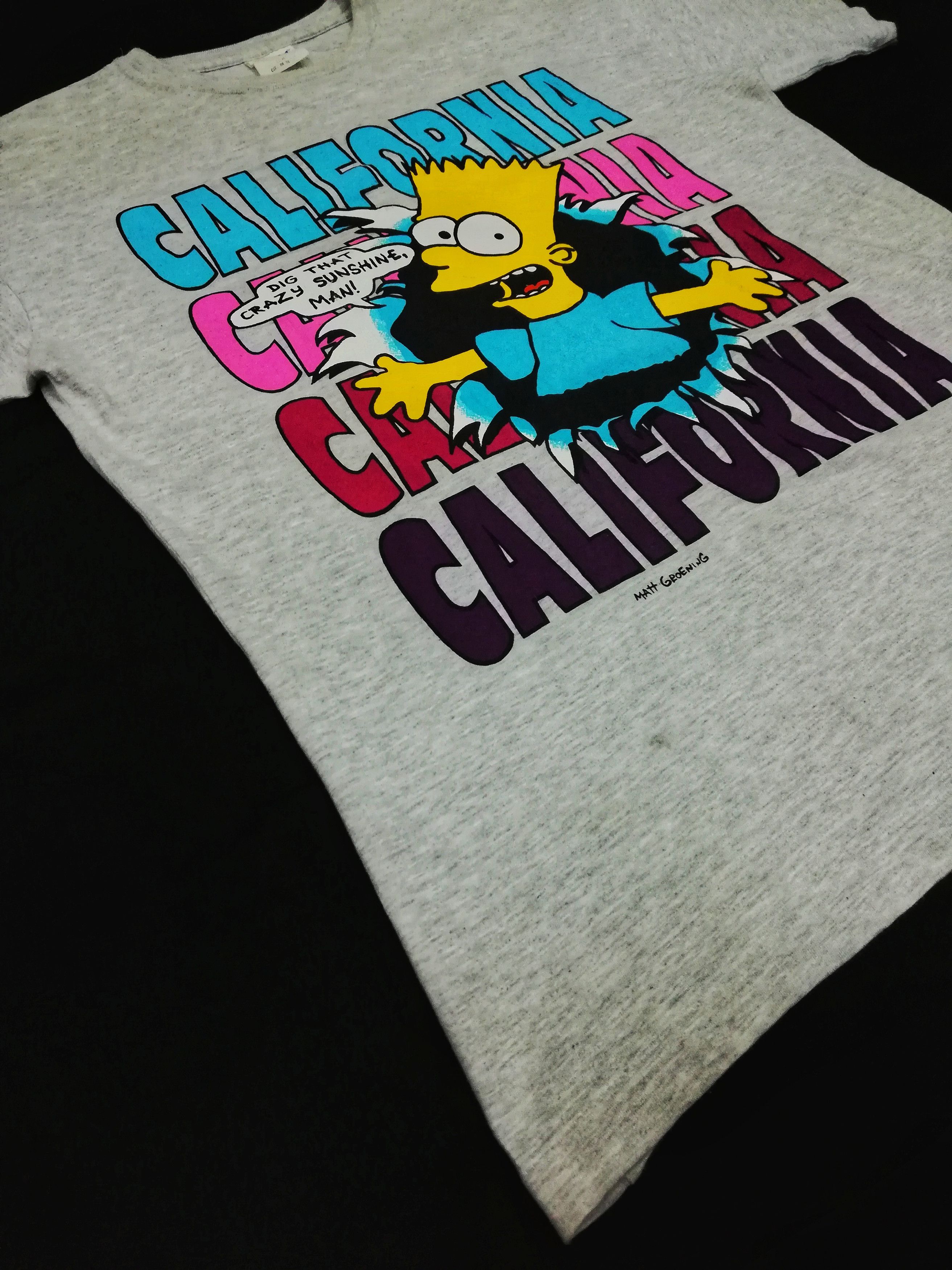 The Simpsons × Vintage 🔥Bart Simpsons Vintage Shirt/Dig That Crazy Sunshine🔥 Size US L / EU 52-54 / 3 - 4 Thumbnail