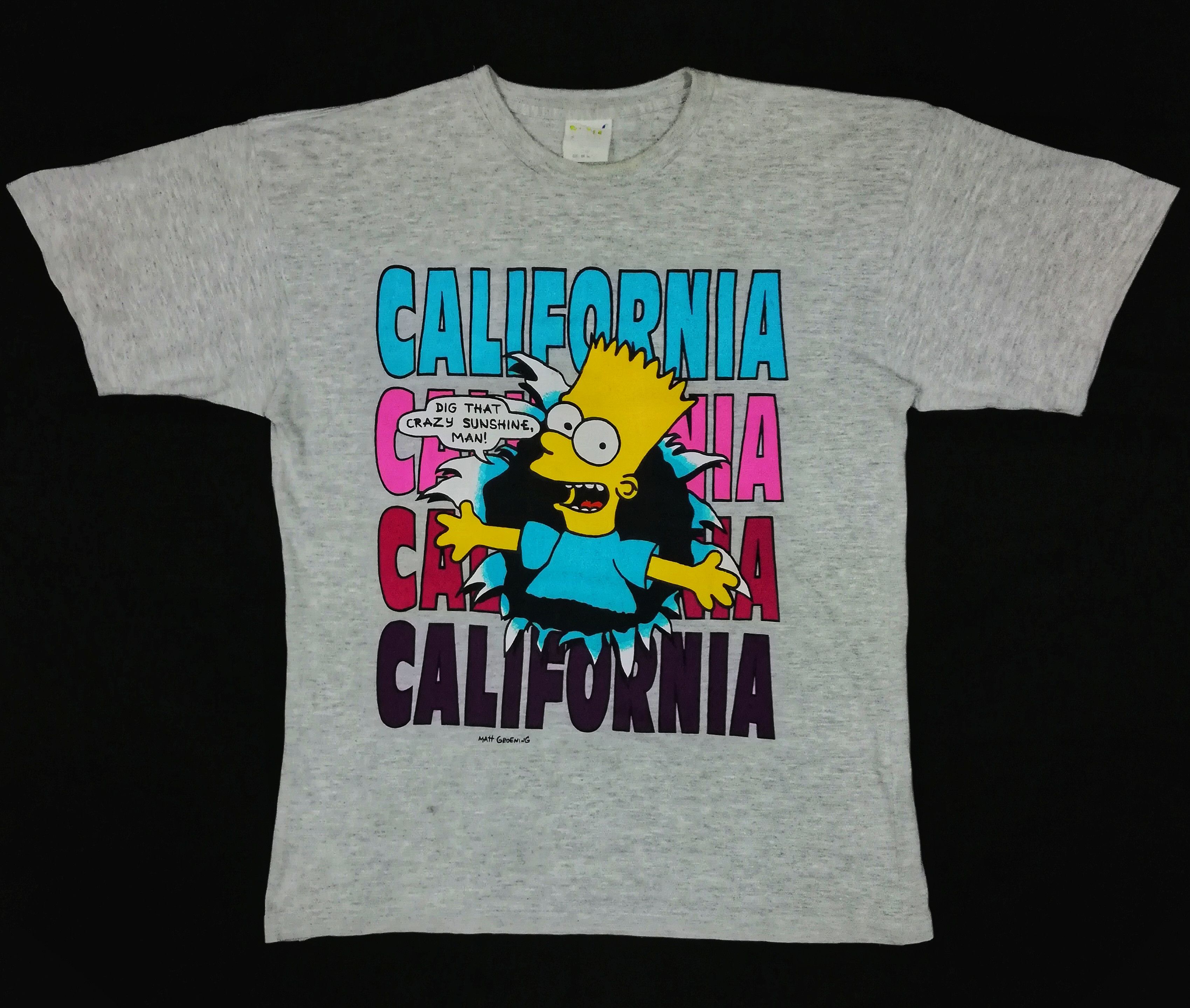 🔥Bart Simpsons Vintage Shirt/Dig That Crazy Sunshine🔥