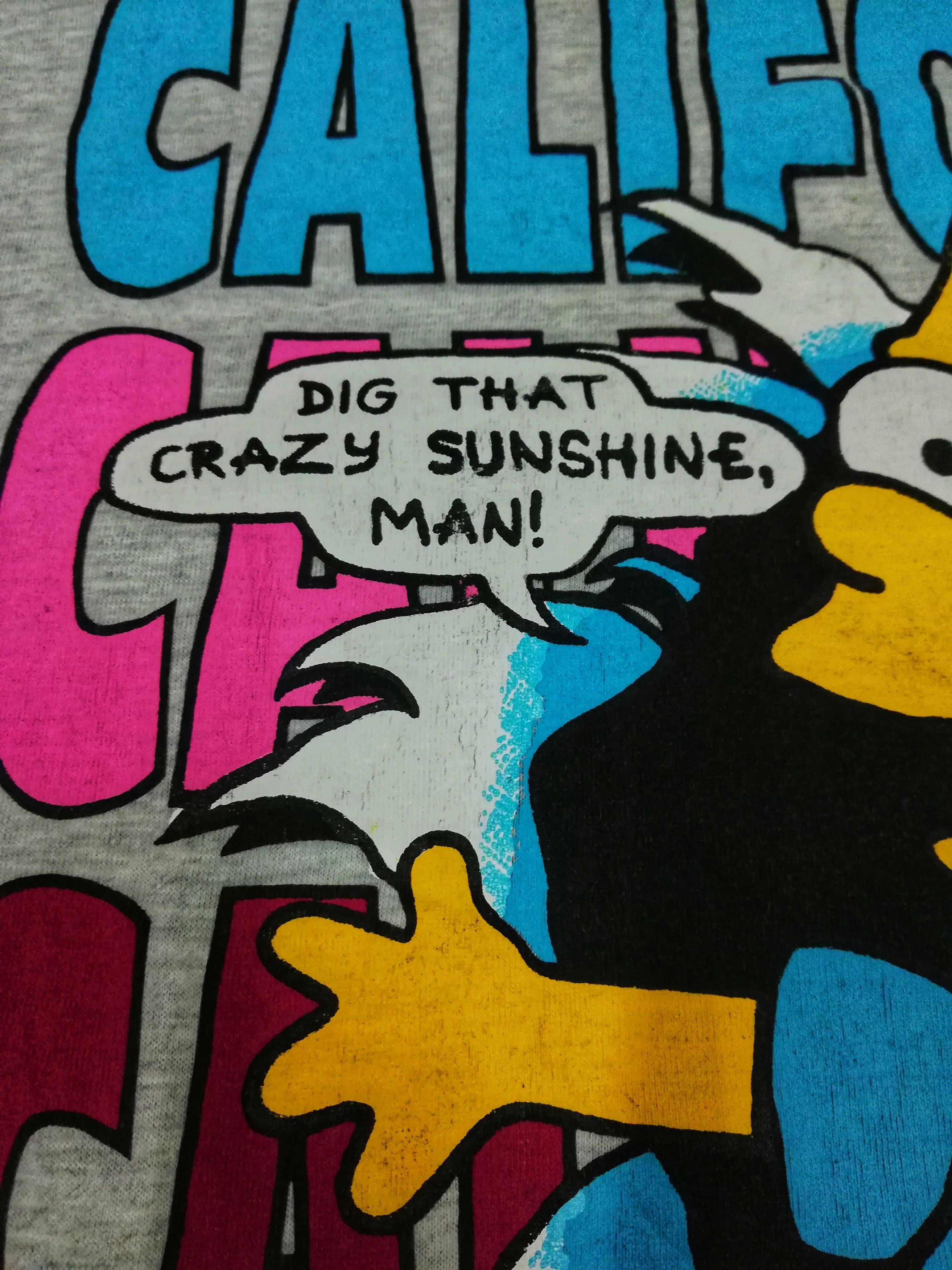 The Simpsons × Vintage 🔥Bart Simpsons Vintage Shirt/Dig That Crazy Sunshine🔥 Size US L / EU 52-54 / 3 - 6 Thumbnail
