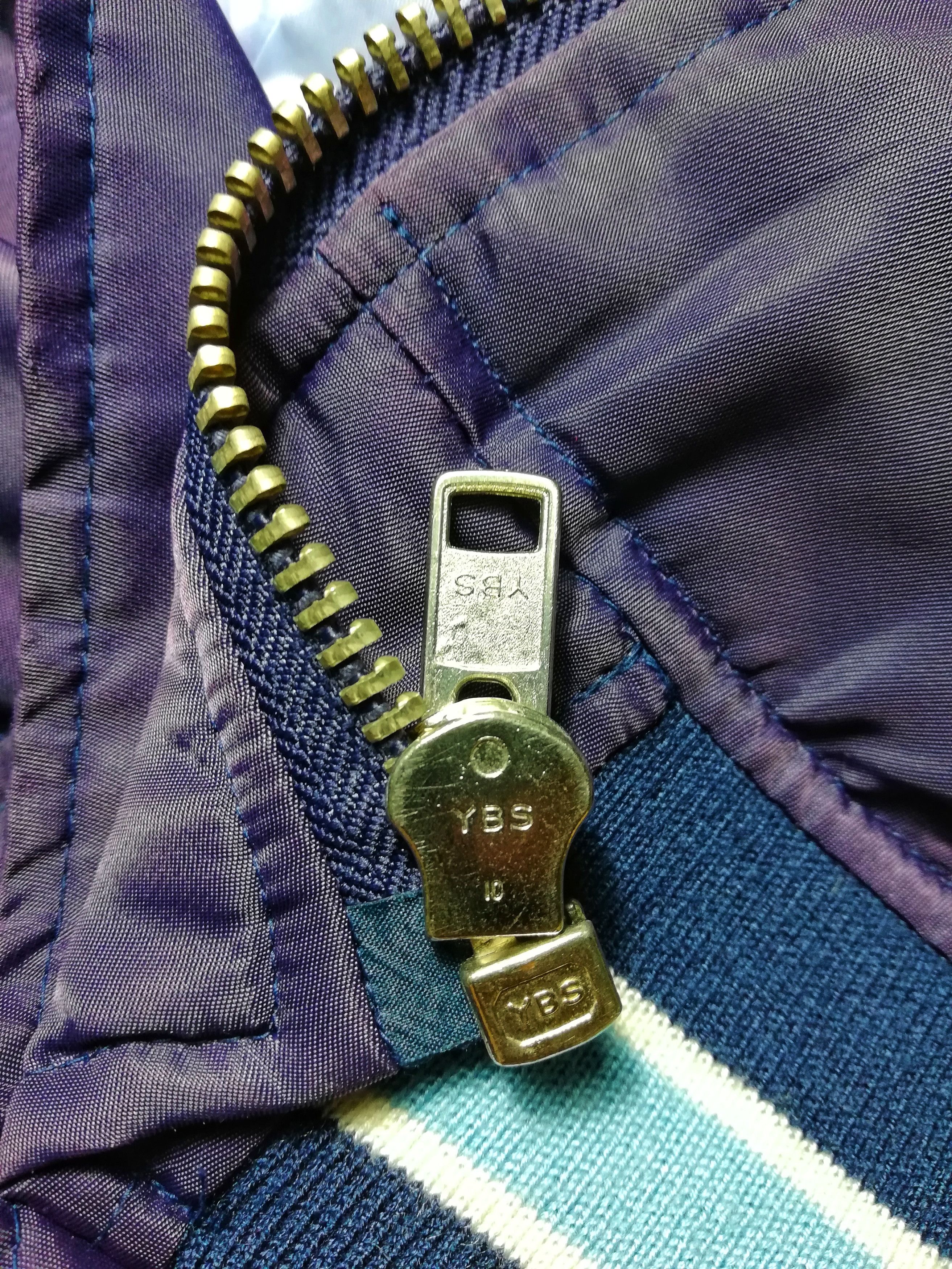 DKNY 🔥Donna Karan New York Big Logo Bomber Jacket Purple/Blue🔥 Size US L / EU 52-54 / 3 - 12 Thumbnail