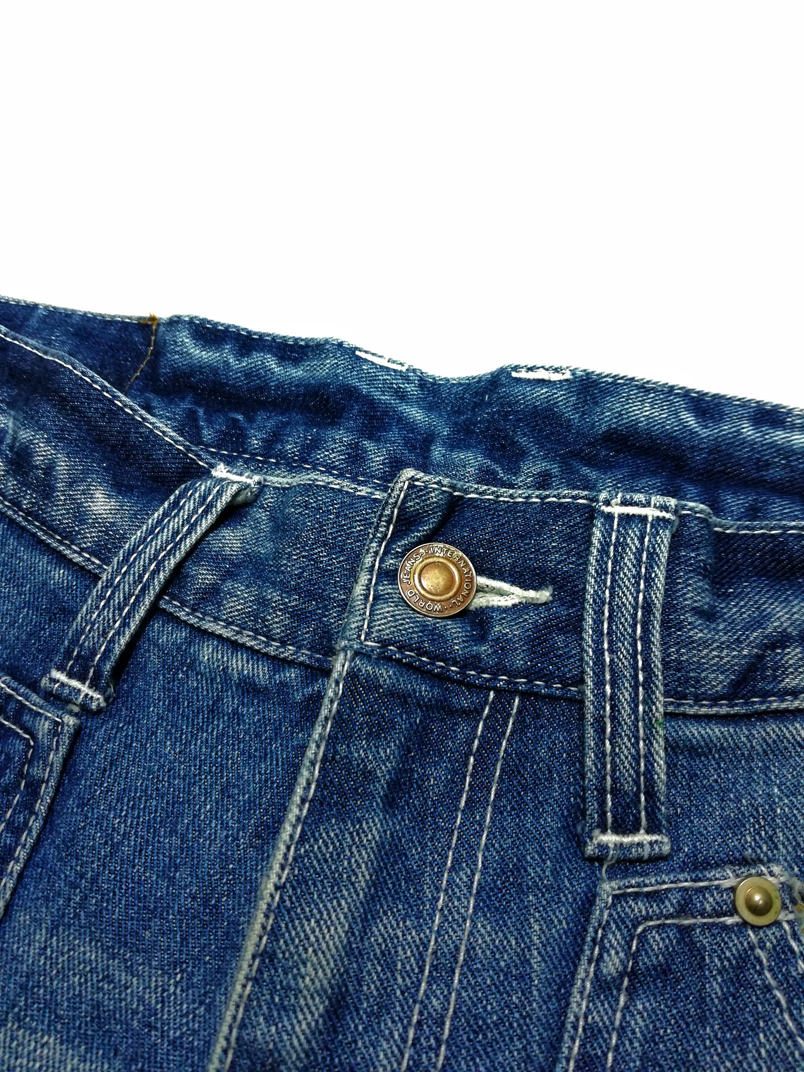 Japanese Brand 🔥Mind Of U.S.A Distressed Patchwork Carpenter Denim Pants Size US 30 / EU 46 - 10 Thumbnail