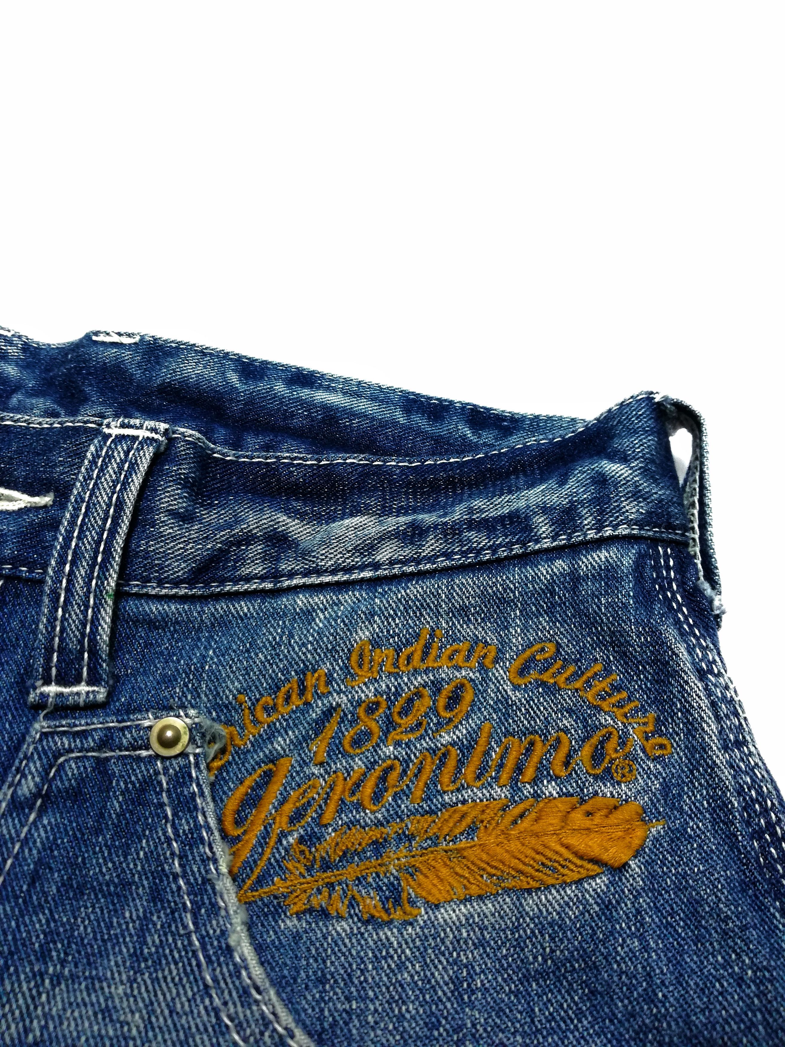Japanese Brand 🔥Mind Of U.S.A Distressed Patchwork Carpenter Denim Pants Size US 30 / EU 46 - 8 Thumbnail