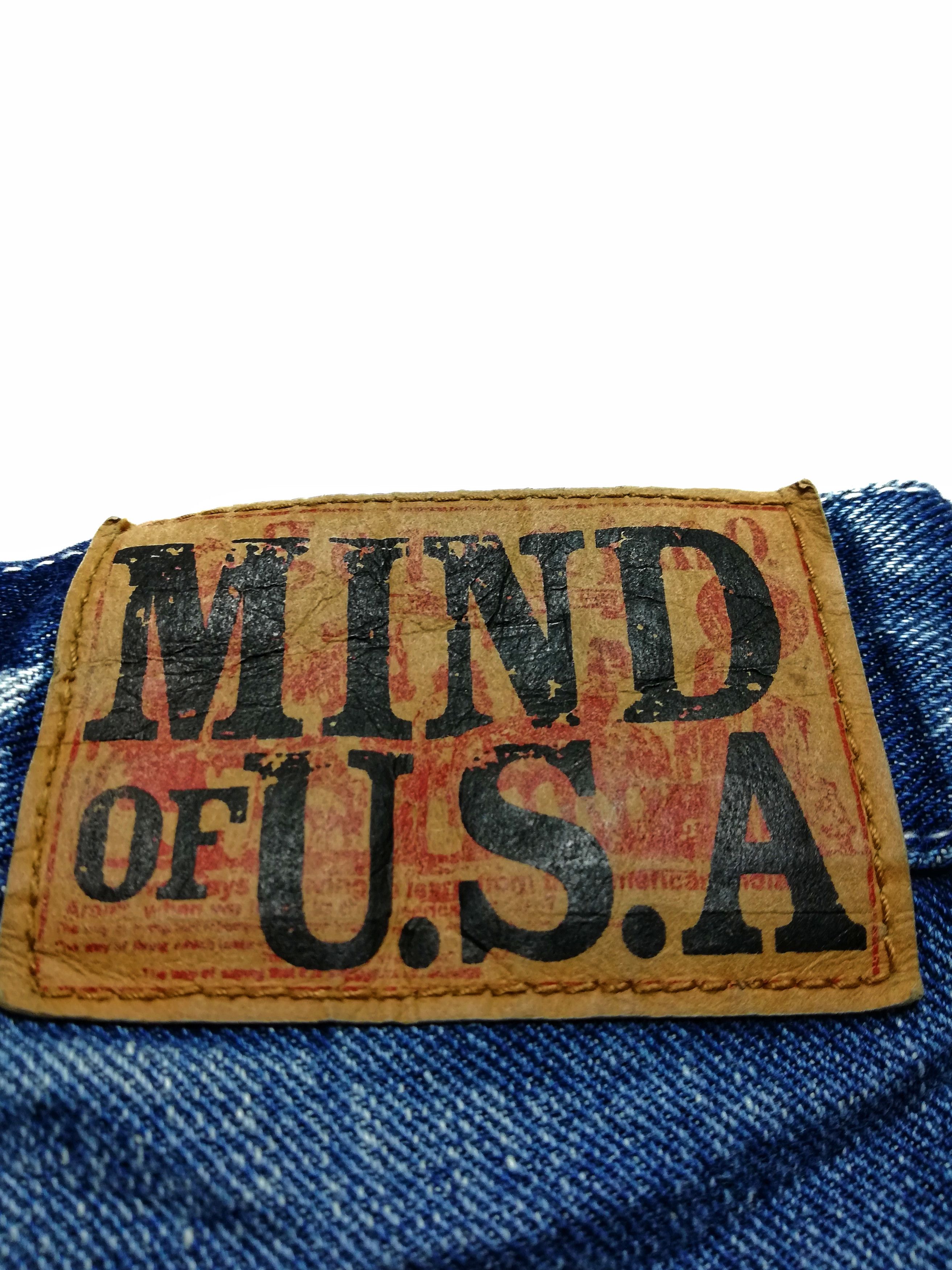 Japanese Brand 🔥Mind Of U.S.A Distressed Patchwork Carpenter Denim Pants Size US 30 / EU 46 - 21 Thumbnail