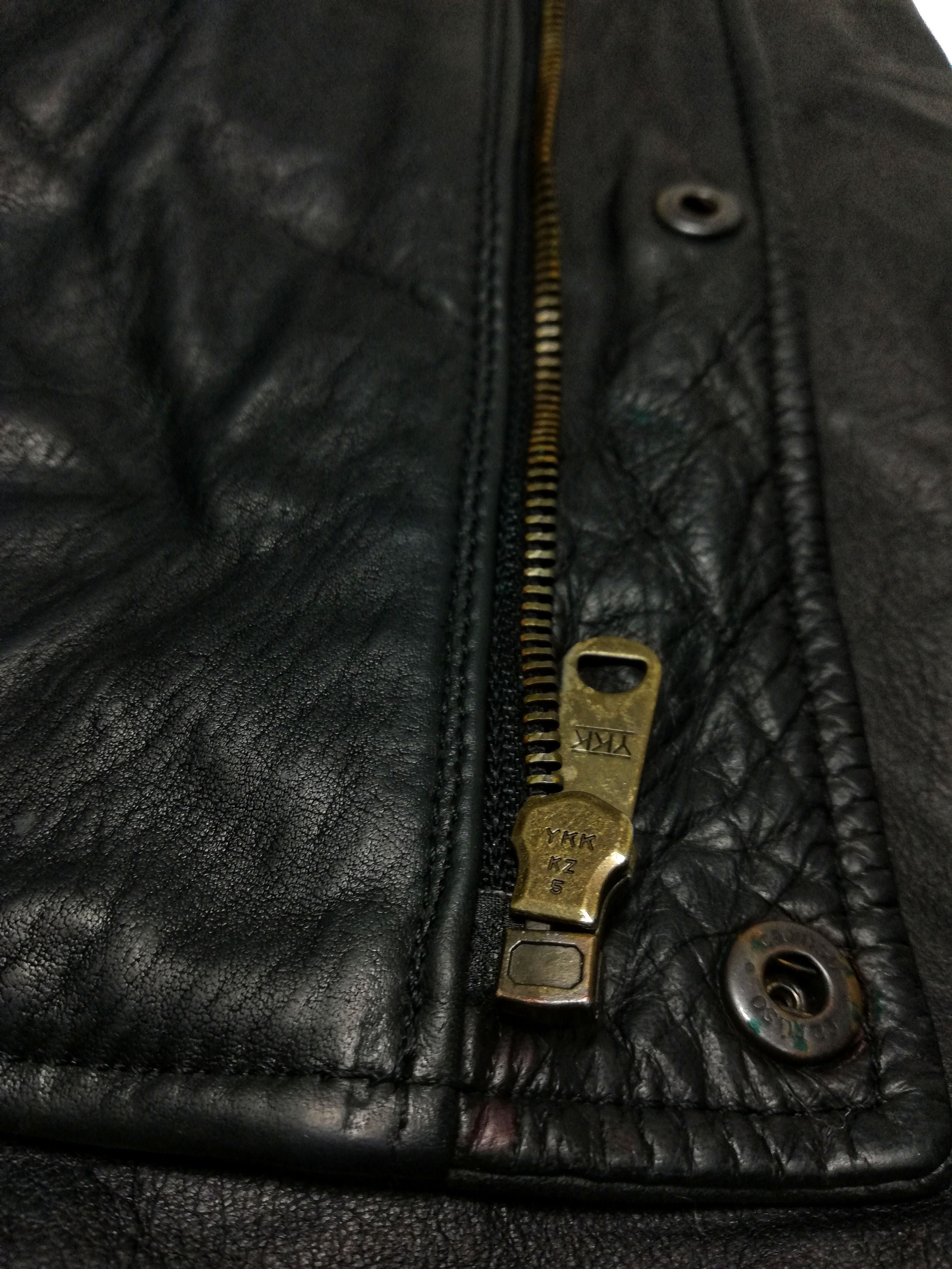 Michiko Koshino × Michiko Koshino London 🔥GRAIL Iconic Michiko Koshino ♠️ Bomber Leather Jacket Size US M / EU 48-50 / 2 - 13 Thumbnail