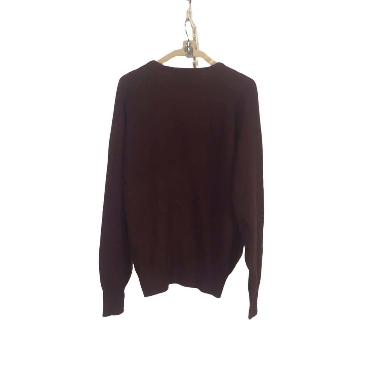 Polo Ralph Lauren Polo Ralph Lauren vneck small logo wool knit sweatshirt Size US M / EU 48-50 / 2 - 3 Thumbnail