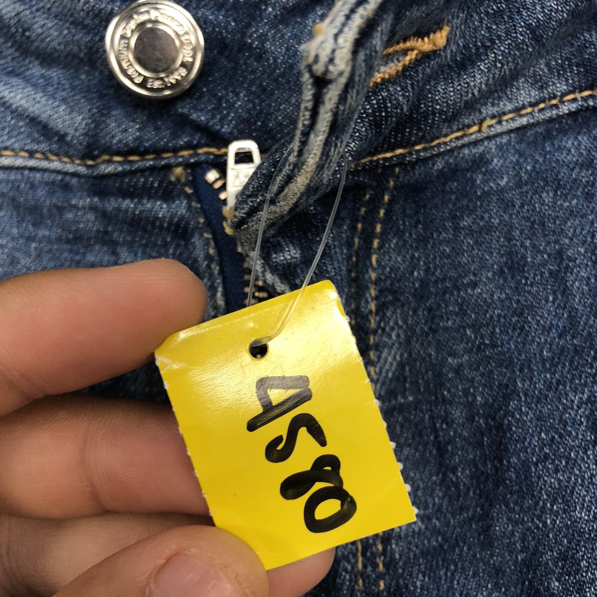 Stradivarius Stradivarius skinny Blue distressed Denim Jeans Pants #4580 Size 28" / US 6 / IT 42 - 9 Thumbnail