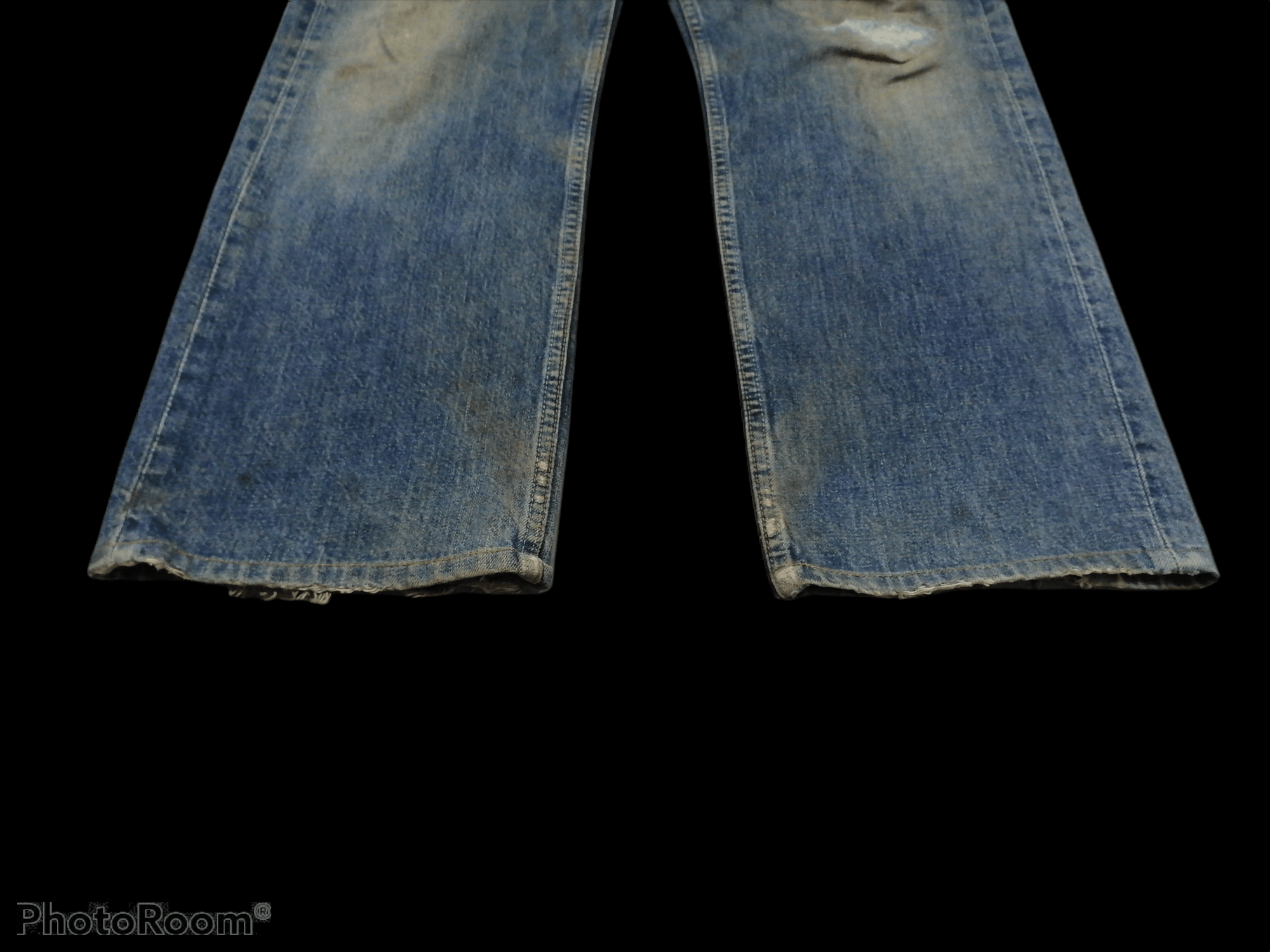 Levi's Vintage Clothing × Vintage Vintage Levi's 512 Trashed Denim Pants Size US 32 / EU 48 - 4 Thumbnail