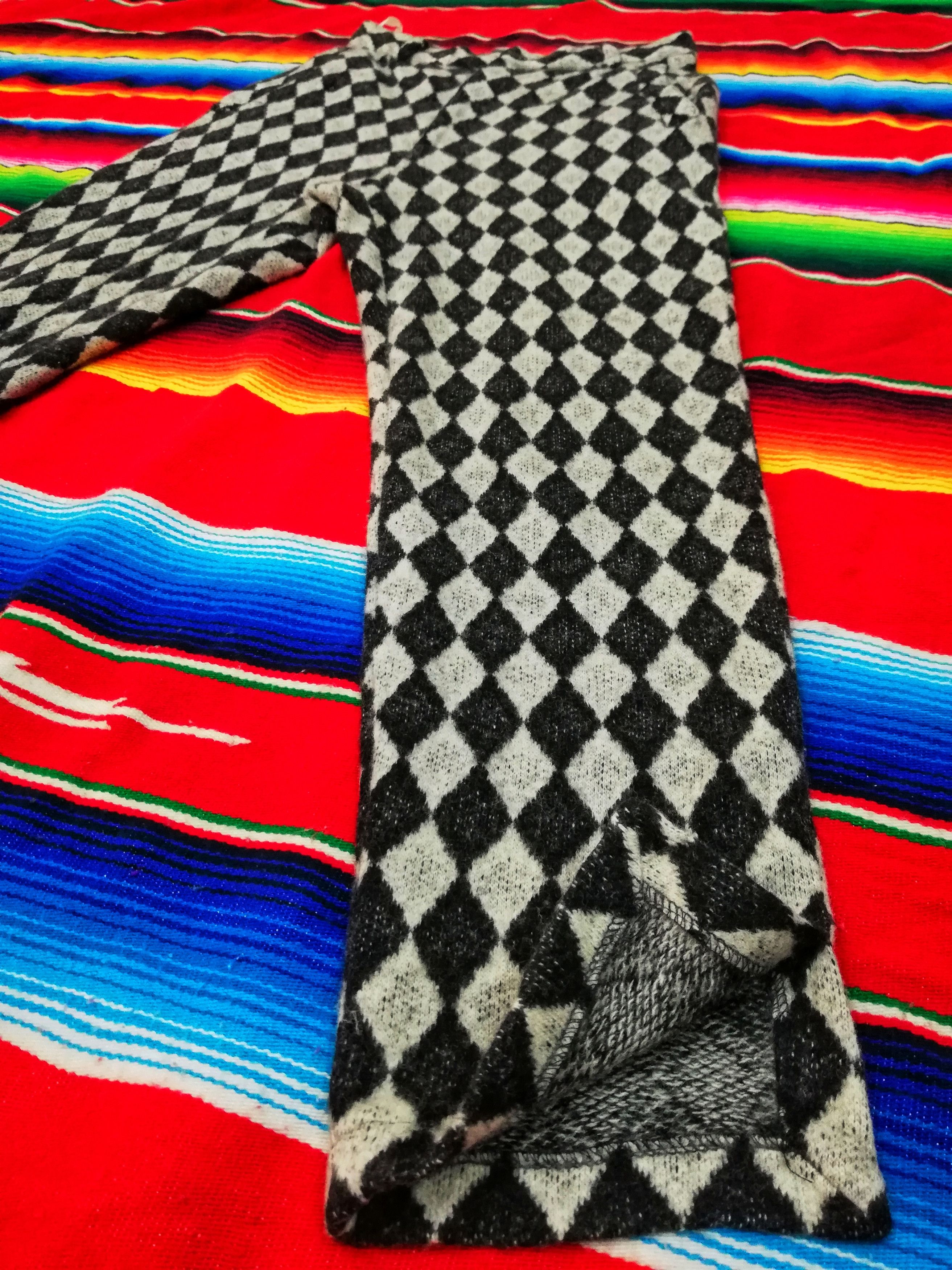 Issey Miyake 🔥80's Archival I.S Sports Wool Diamond Chekered Trousers🔥 Size US 28 / EU 44 - 5 Thumbnail