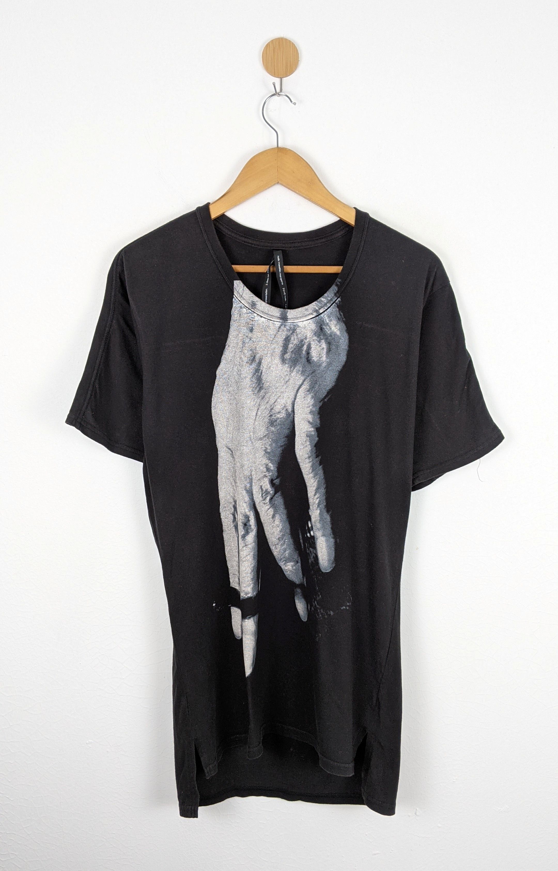 image of Nude Masahiko Maruyama Shirt in Black, Men's (Size Medium)