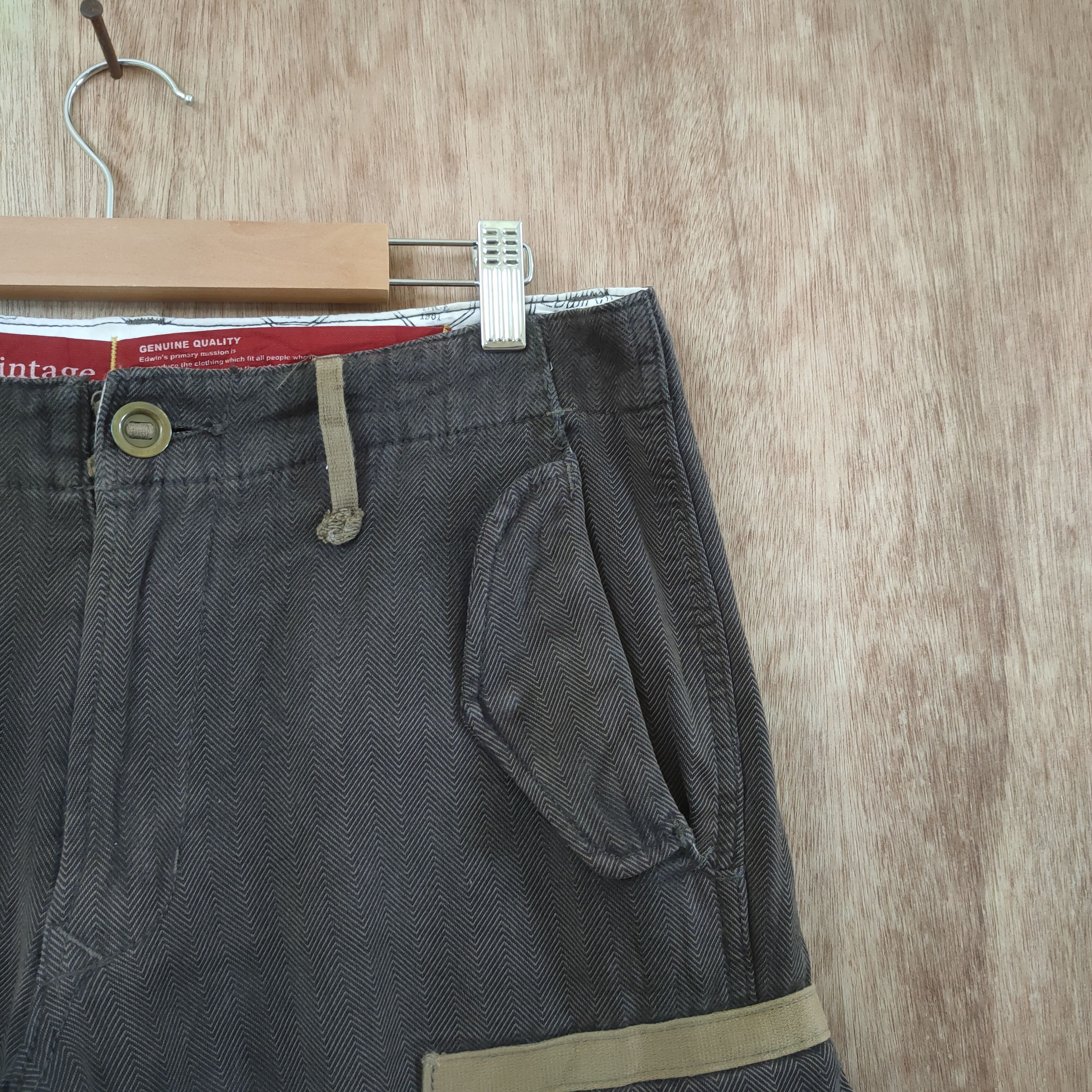 Japanese Brand × Vintage JAPANESE BRAND VINTAGE STYLE CARGO PANTS Size US 31 - 12 Thumbnail