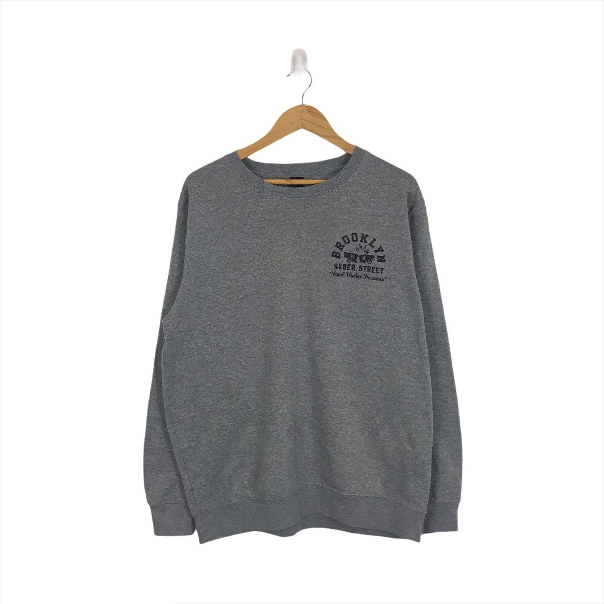 Brooklyn Clothing Brooklyn New York Sk8er Street by Raffrule Sweatshirt Size US XL / EU 56 / 4 - 1 Thumbnail