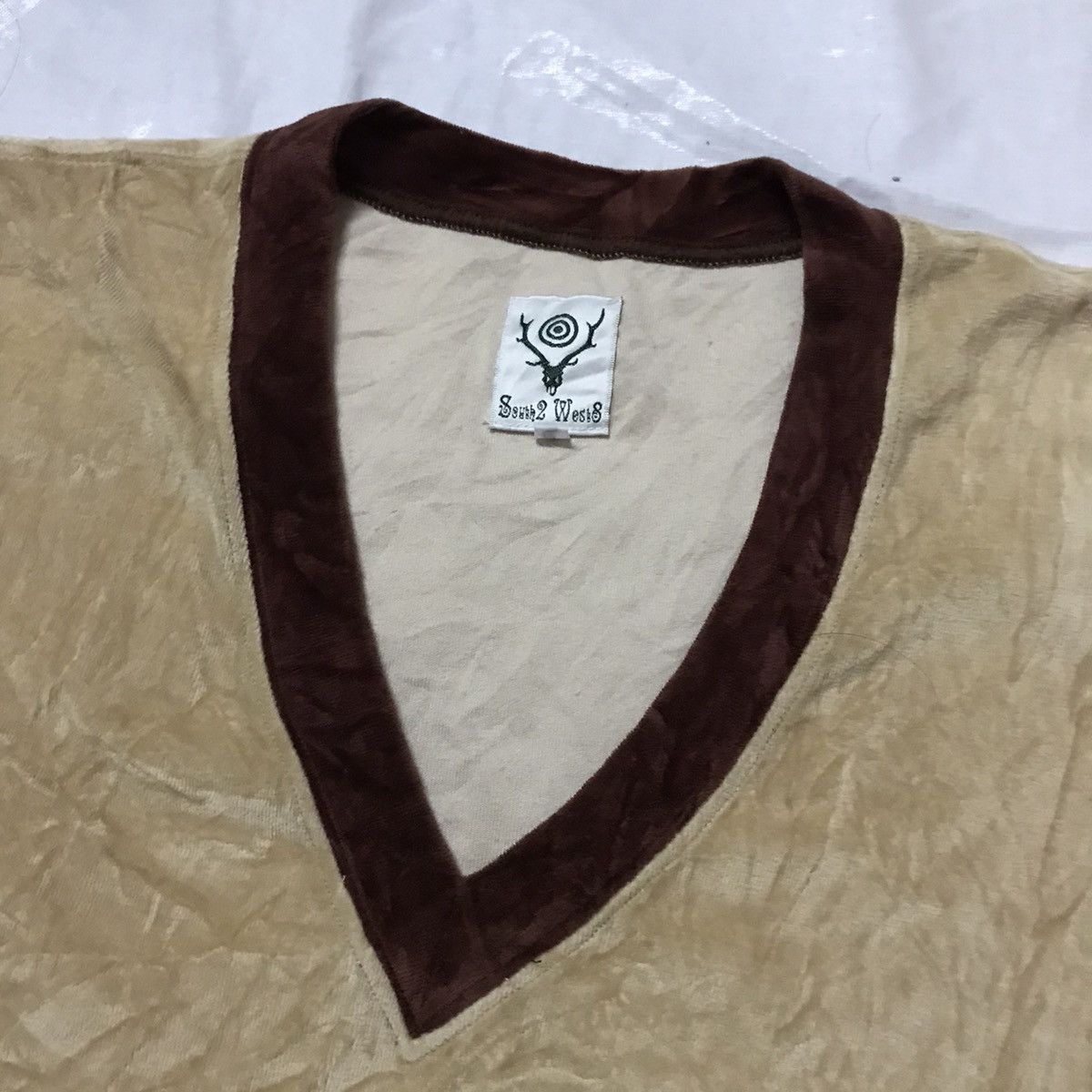 Japanese Brand × South2 West8 South2 West8 Velvet Sweatshirt Size US S / EU 44-46 / 1 - 2 Thumbnail