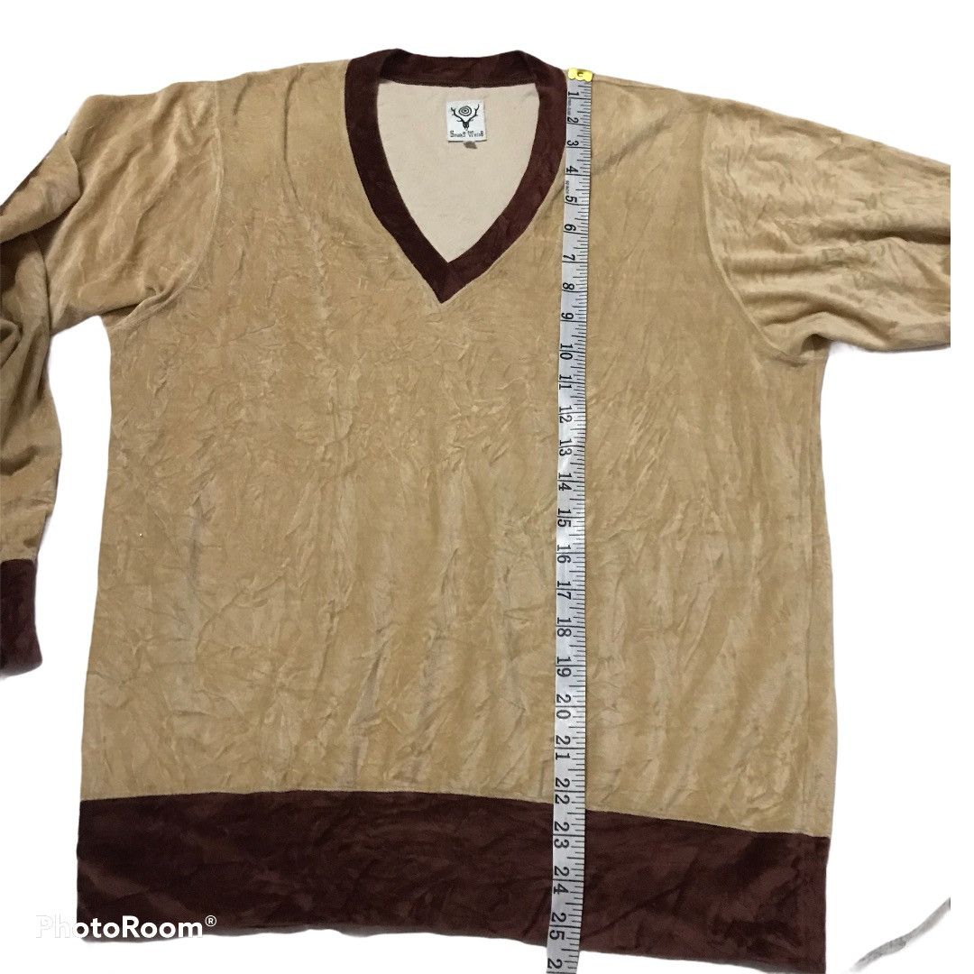 Japanese Brand × South2 West8 South2 West8 Velvet Sweatshirt Size US S / EU 44-46 / 1 - 8 Thumbnail